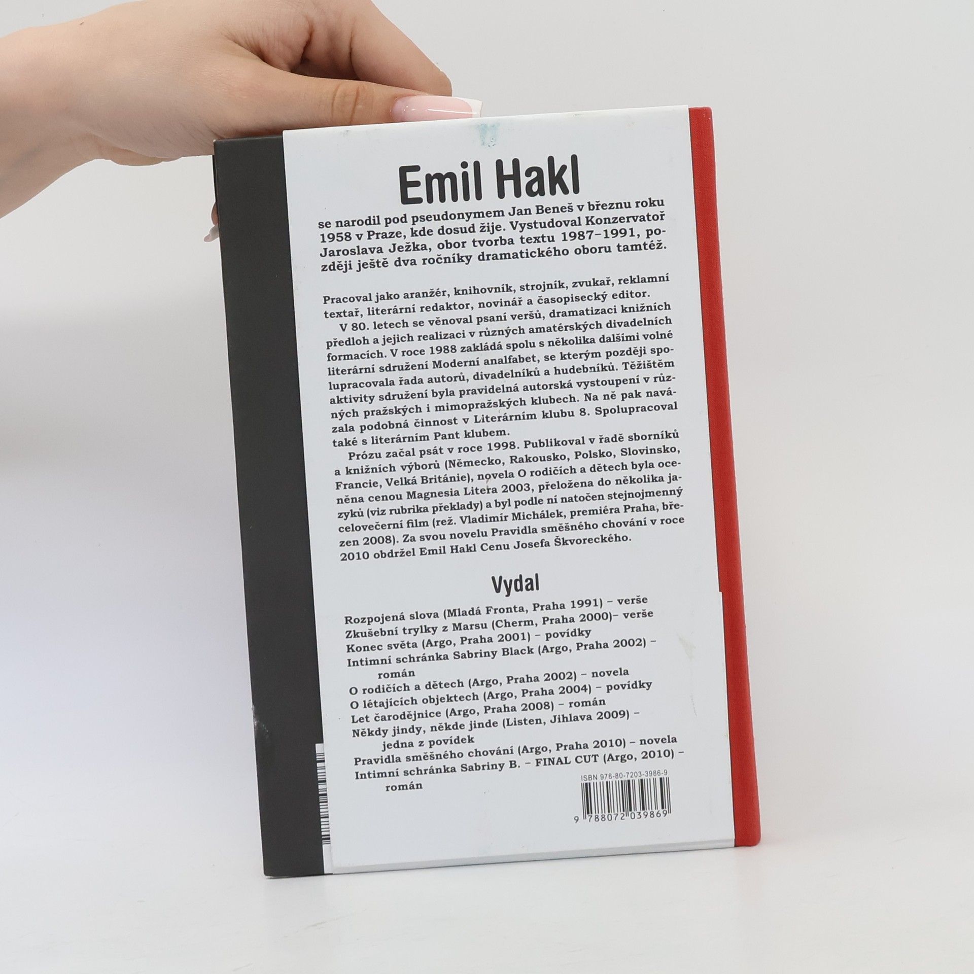 Emil Hakl O rodičích a dětech
