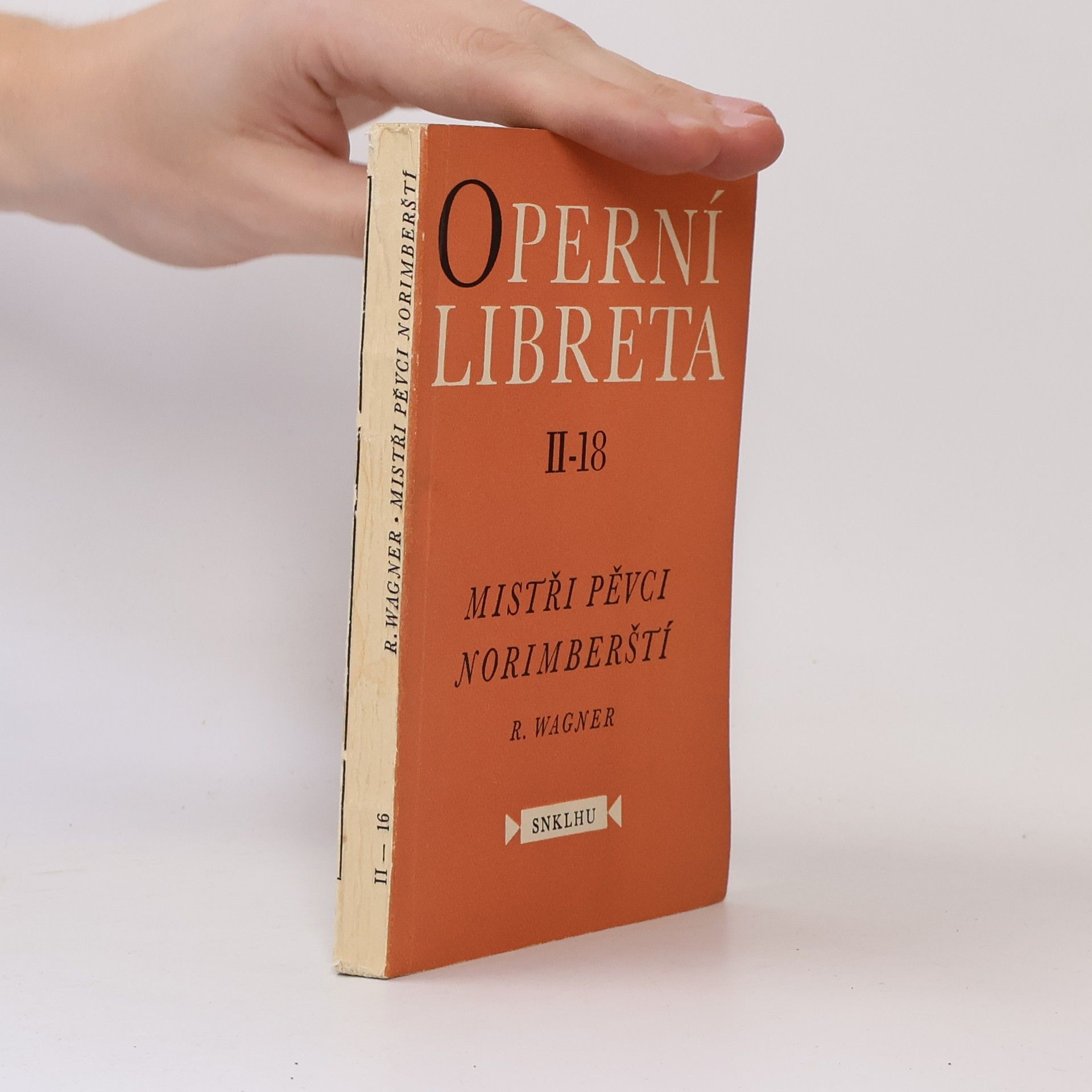 Richard Wagner Operní Libreta II-18. Mistři pěvci Norimberští