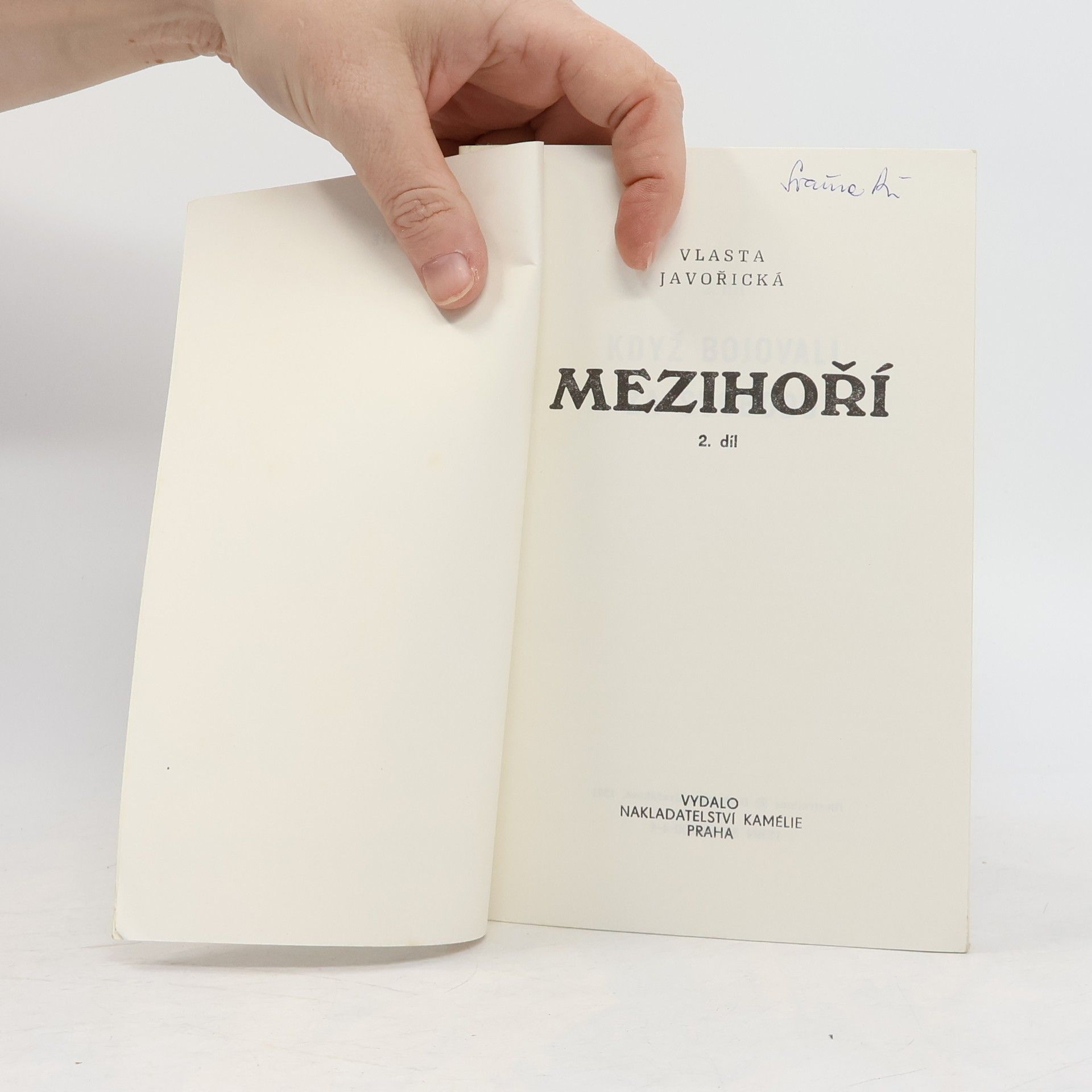 Vlasta Javořická Mezihoří 2