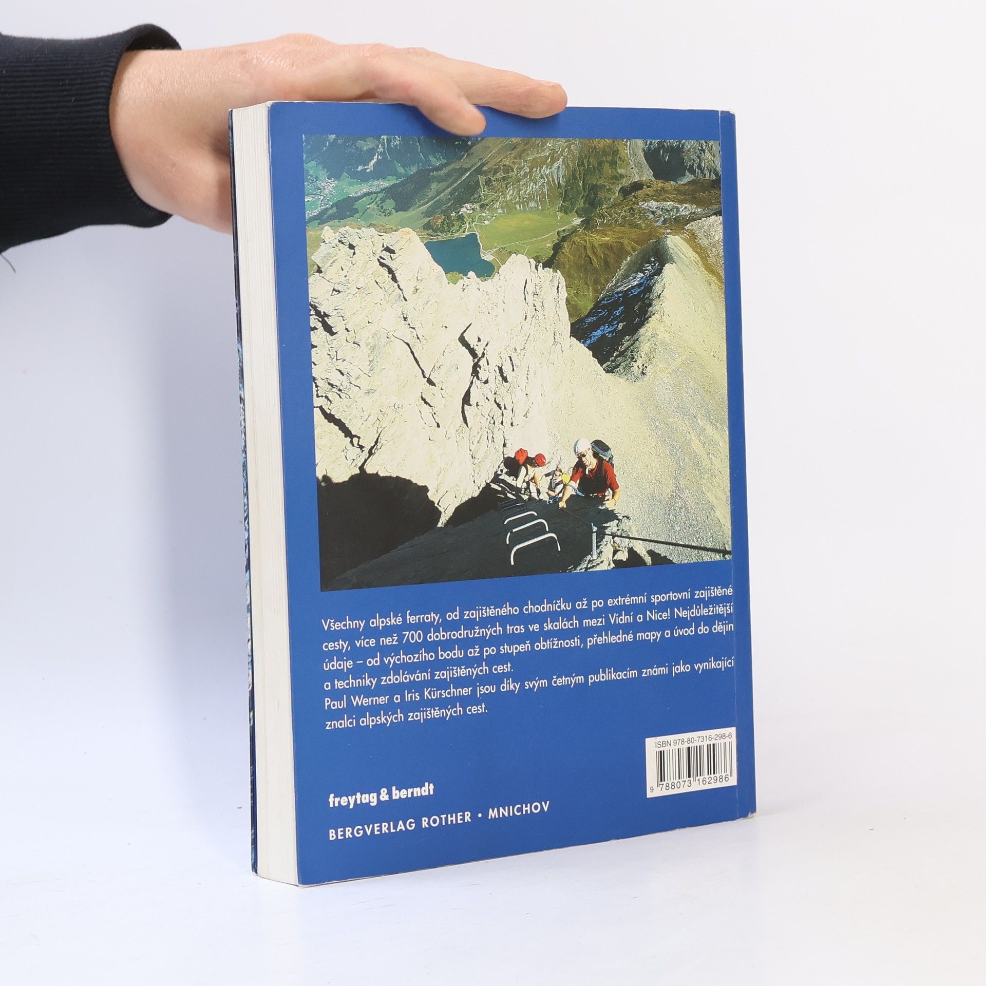 Iris Kürschner Klettersteigatlas ALPY
