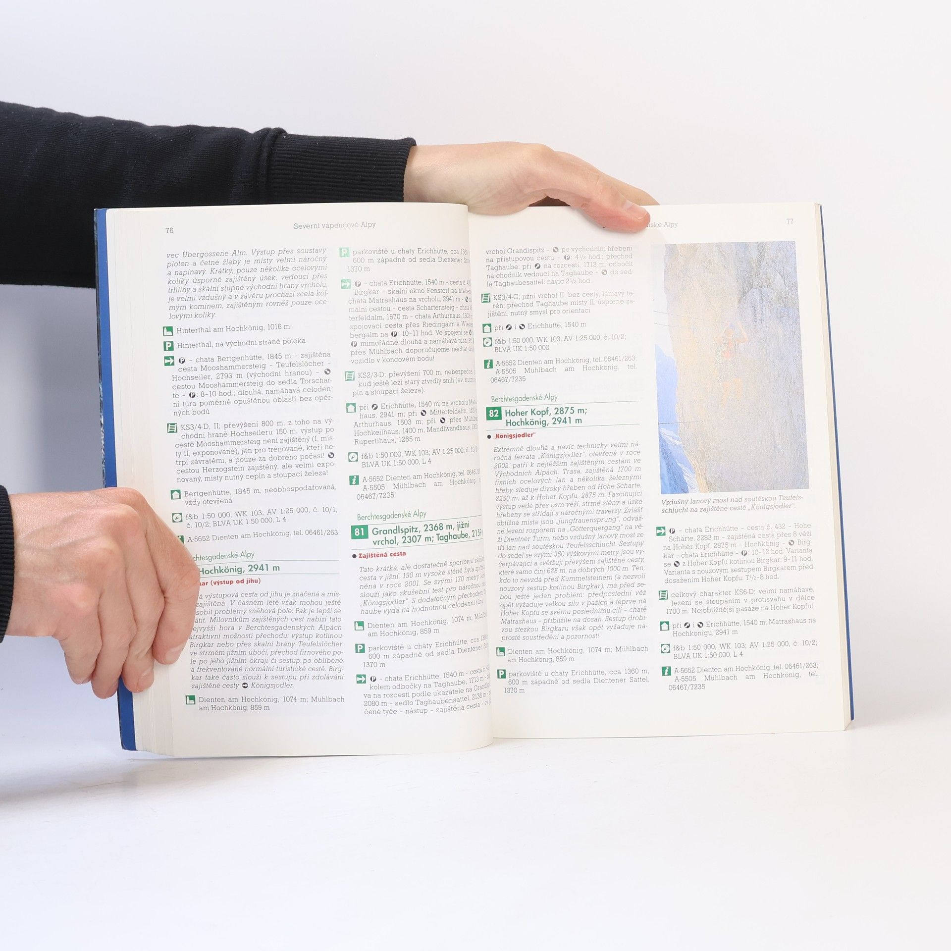 Iris Kürschner Klettersteigatlas ALPY