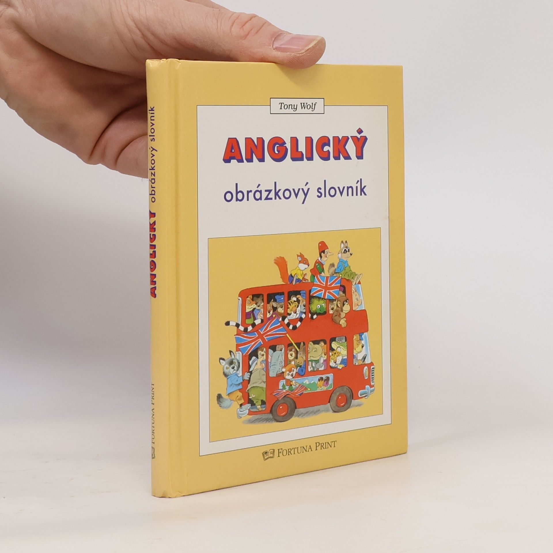Tony Wolf Anglický obrázkový slovník
