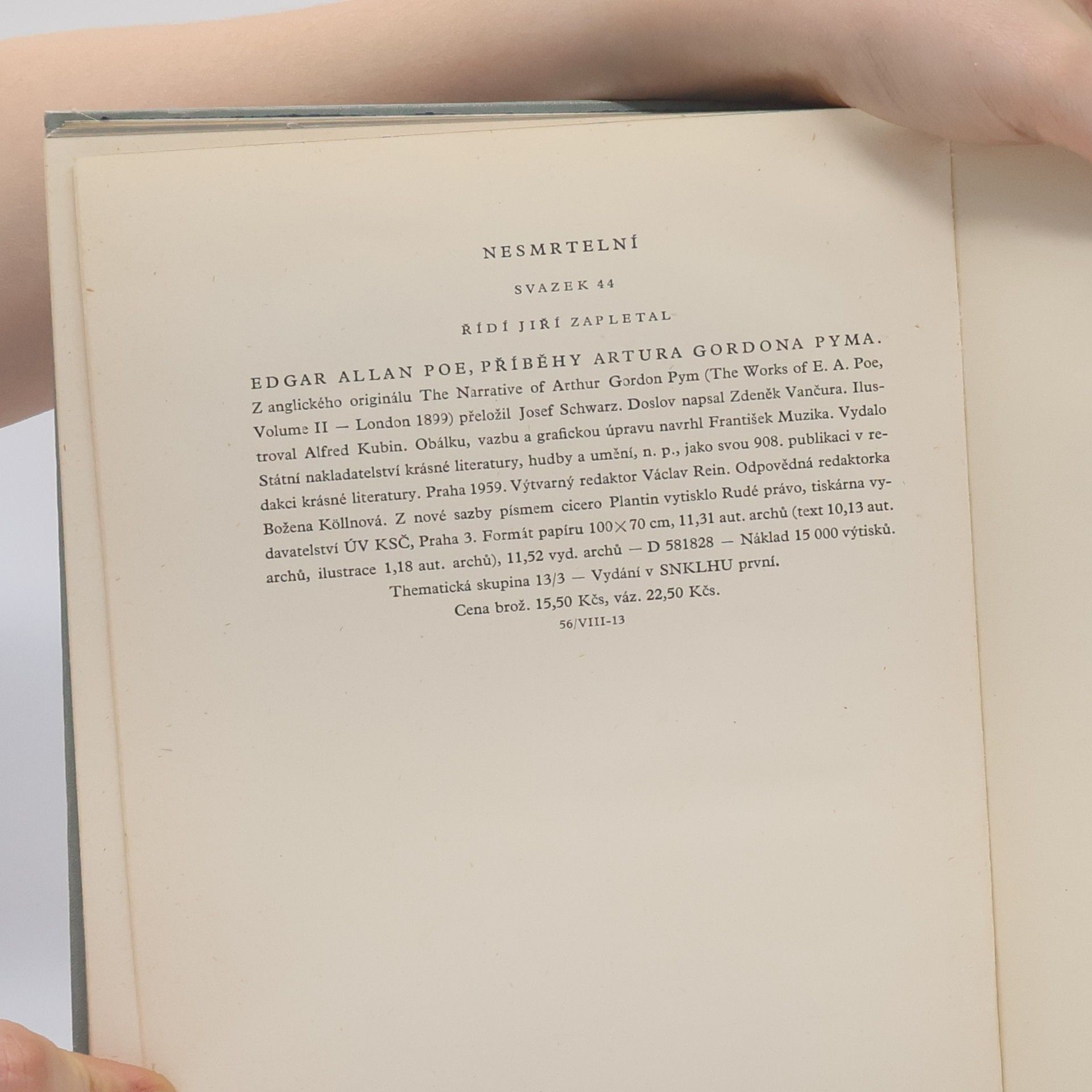 Edgar Allan Poe Příběhy Artura Gordona Pyma