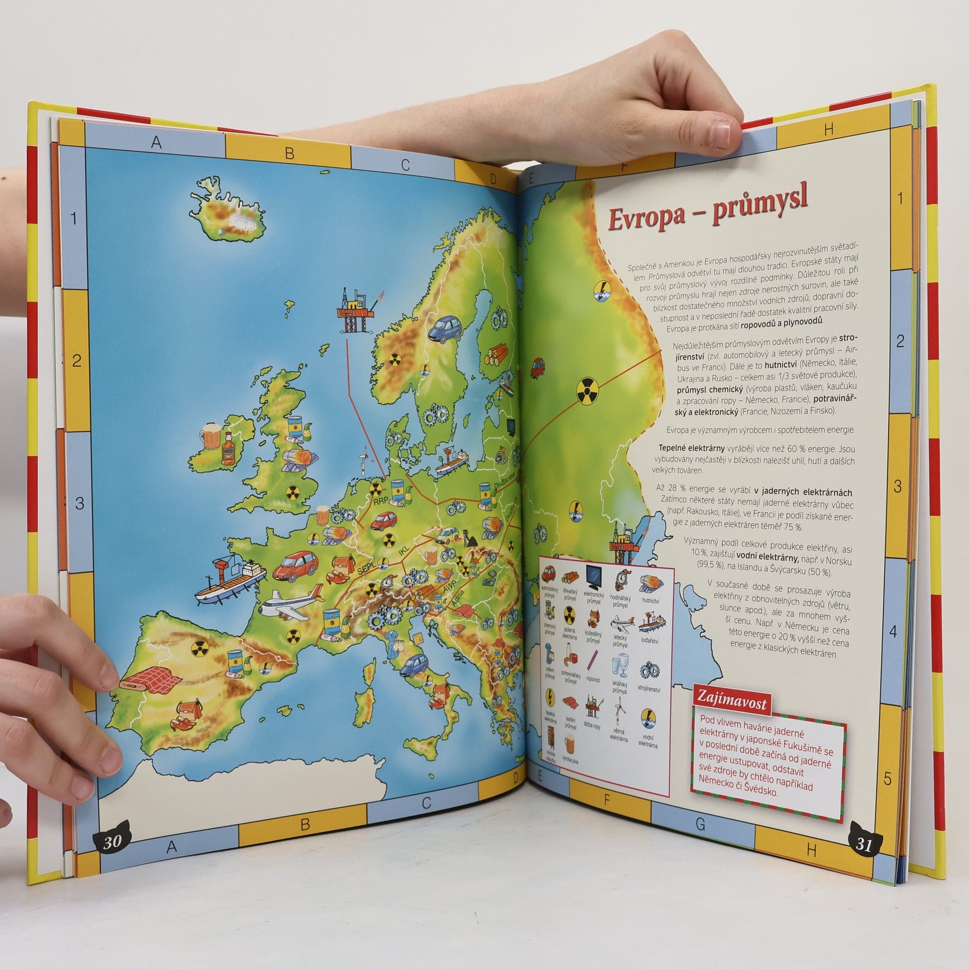 Petra Fantová Dětský ilustrovaný atlas Evropa