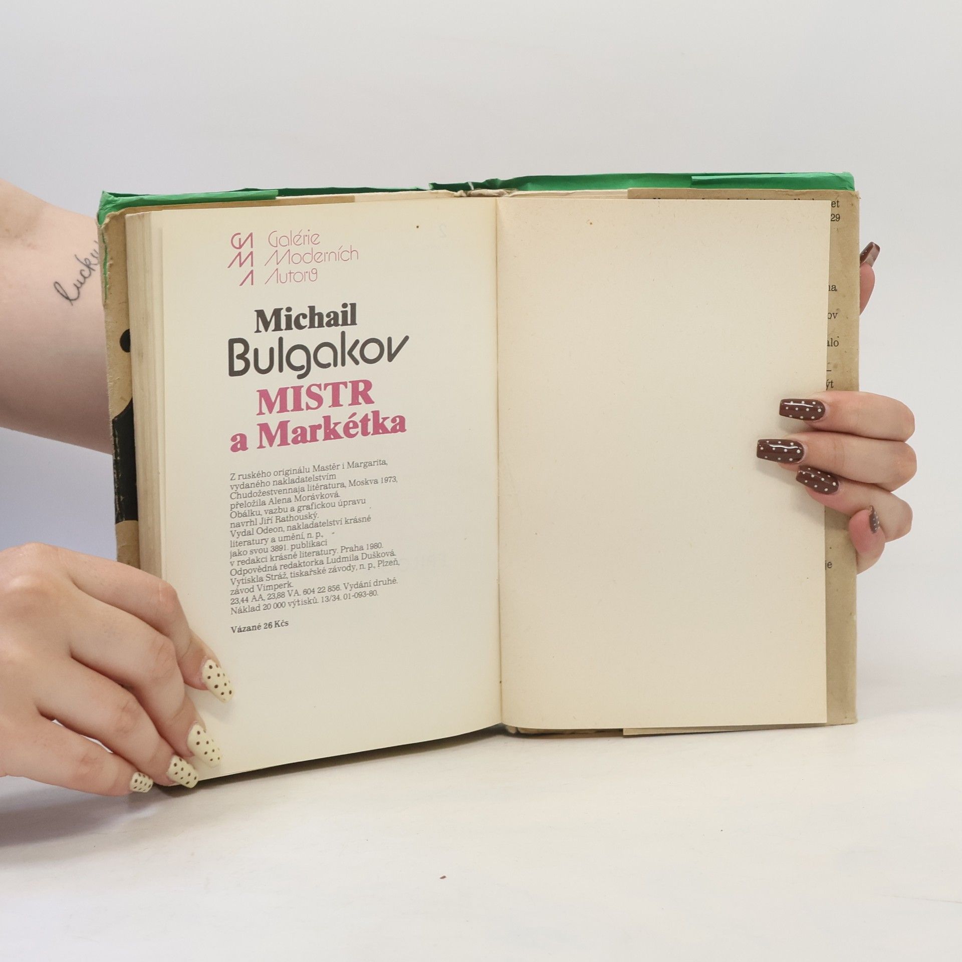 Mikhail Afanasyevich Bulgakov Mistr a Markétka