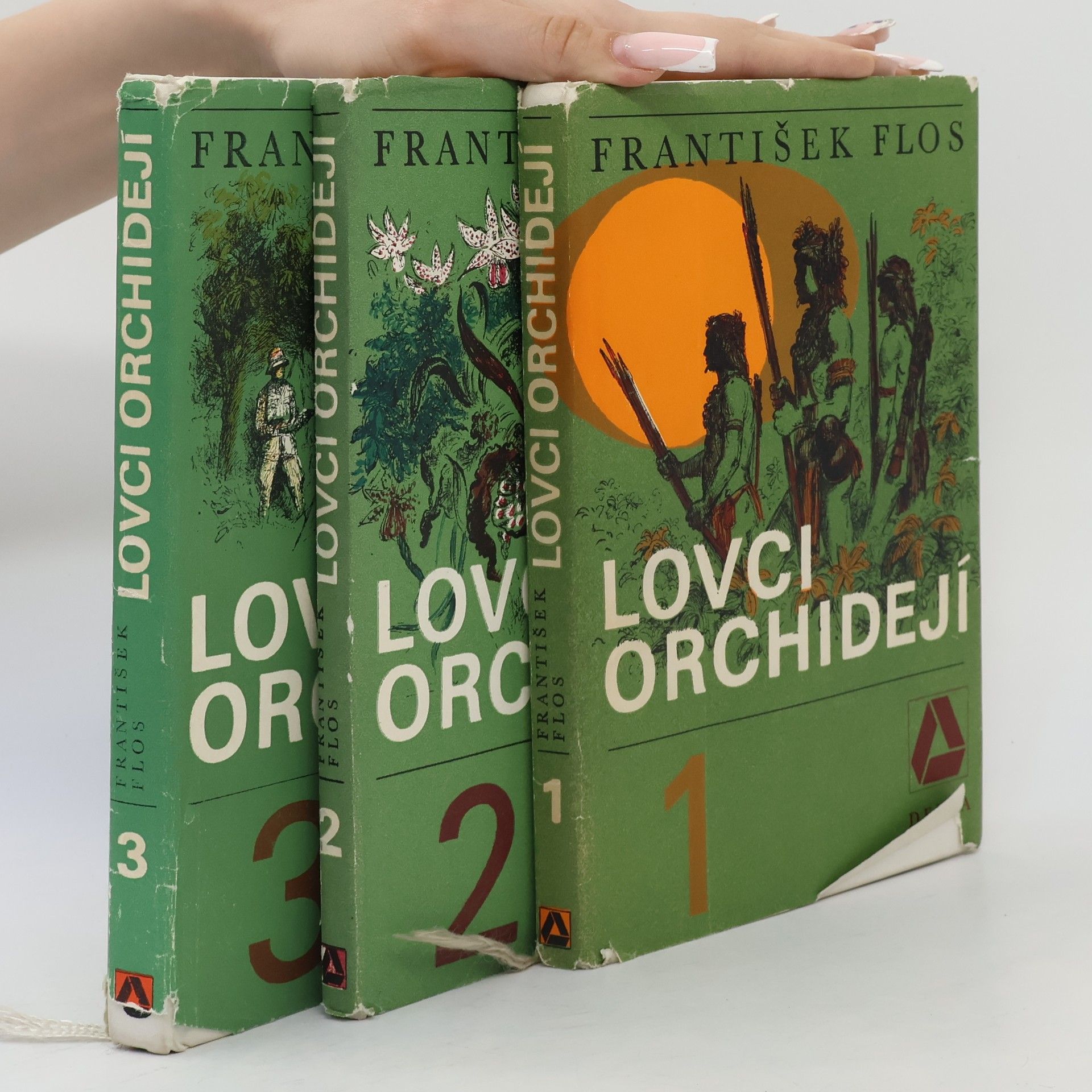 František Flos Lovci orchidejí 1.-3.díl