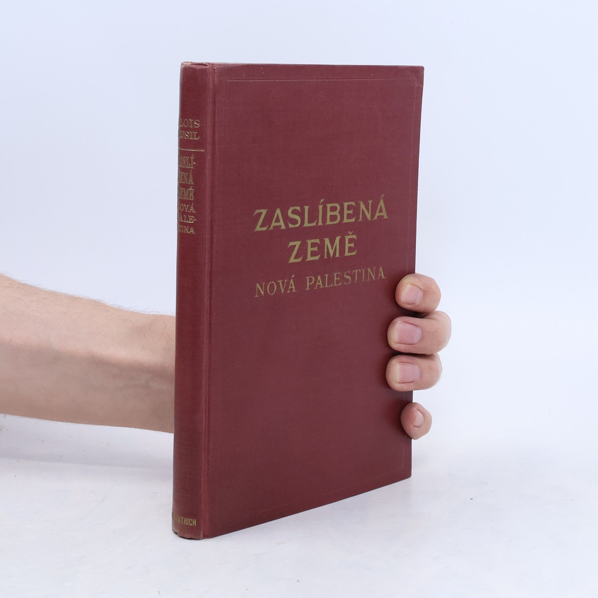 Alois Musil Zaslíbená země