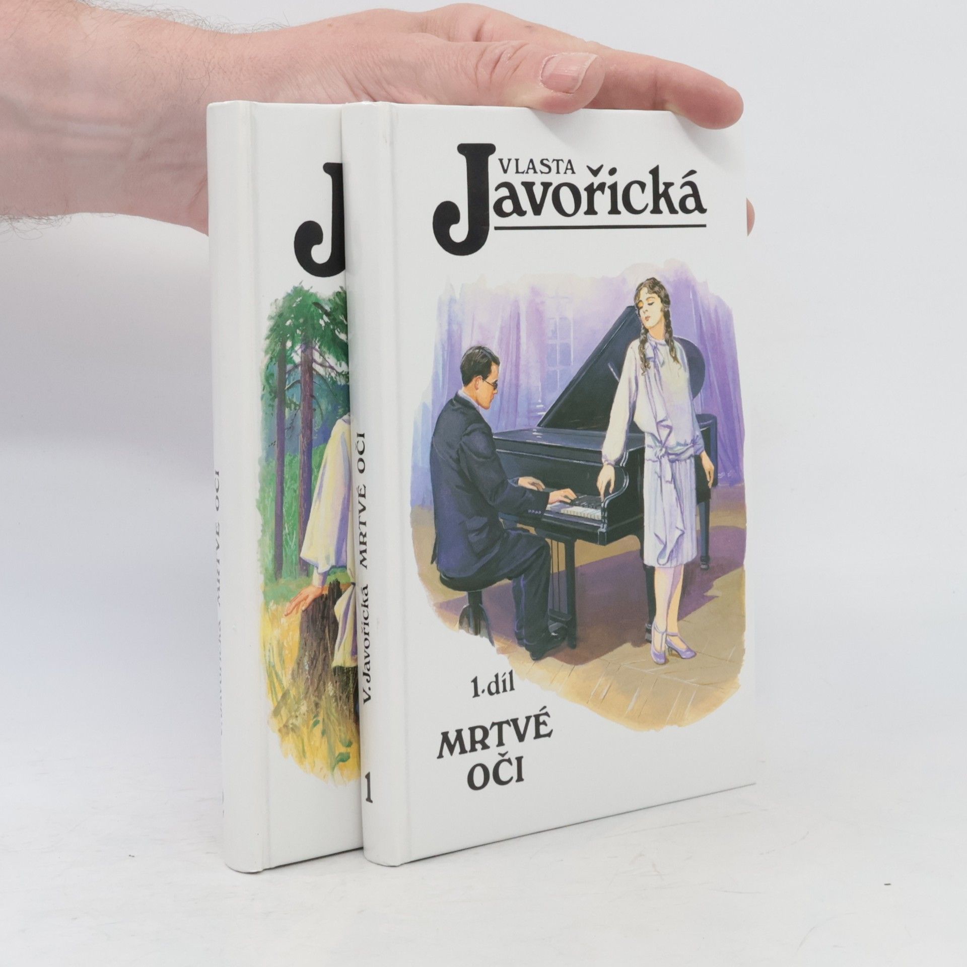 Vlasta Javořická Mrtvé oči 1. + 2. díl (2 díly ve dvou svazcích)