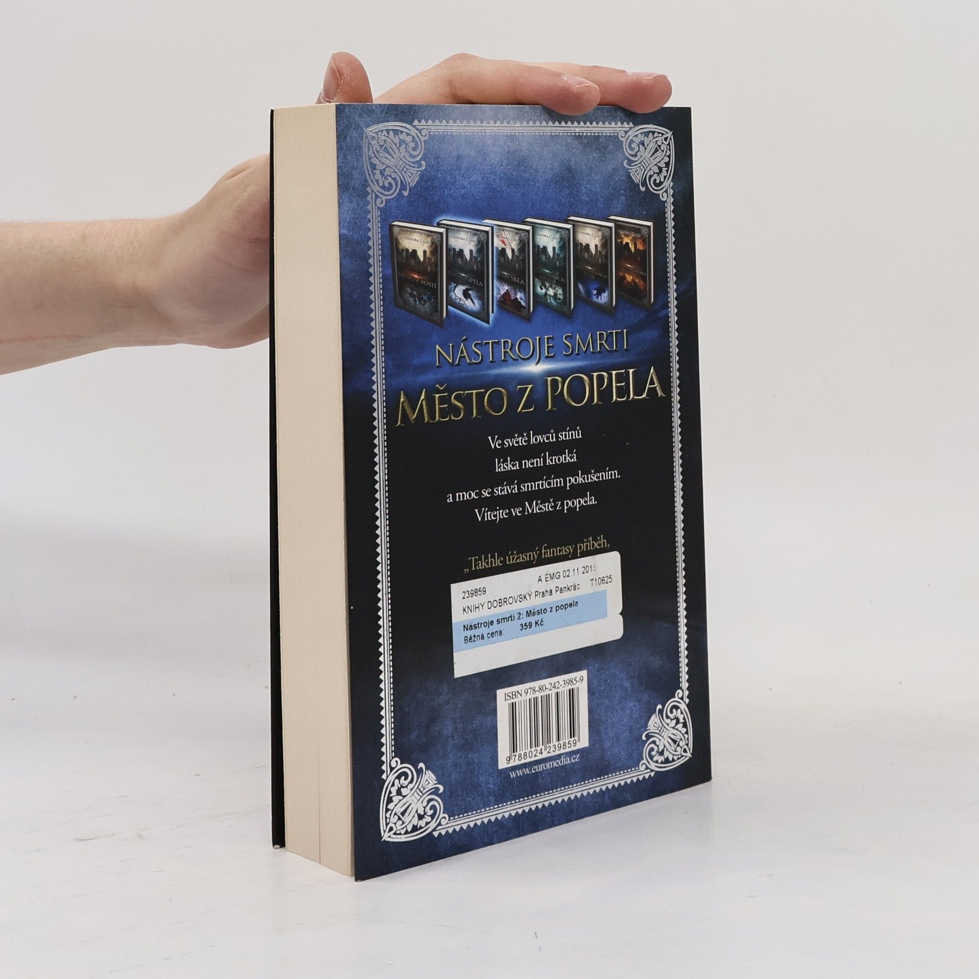 Cassandra Clare Nástroje smrti 2: Město z popela