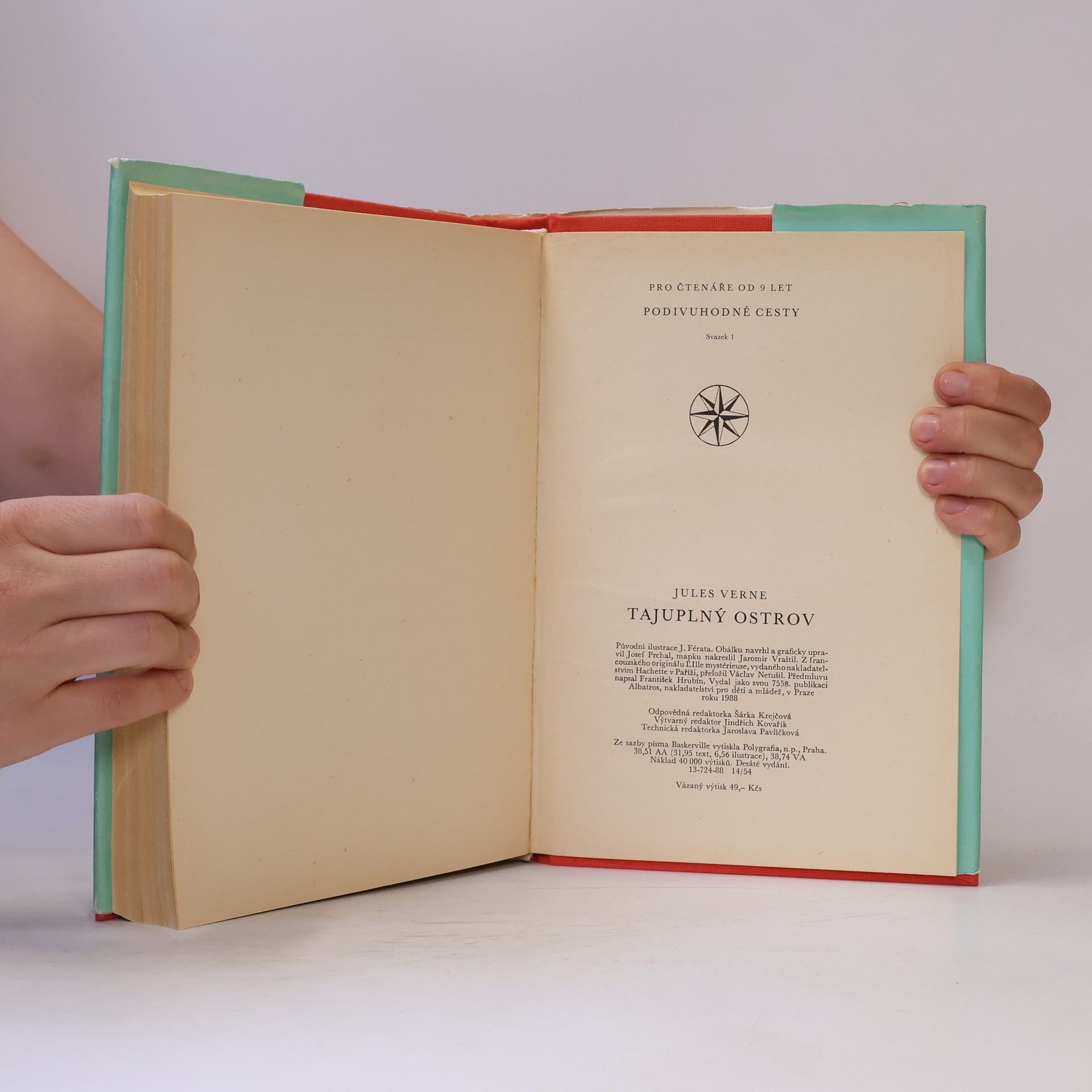 Jules Verne Tajuplný ostrov