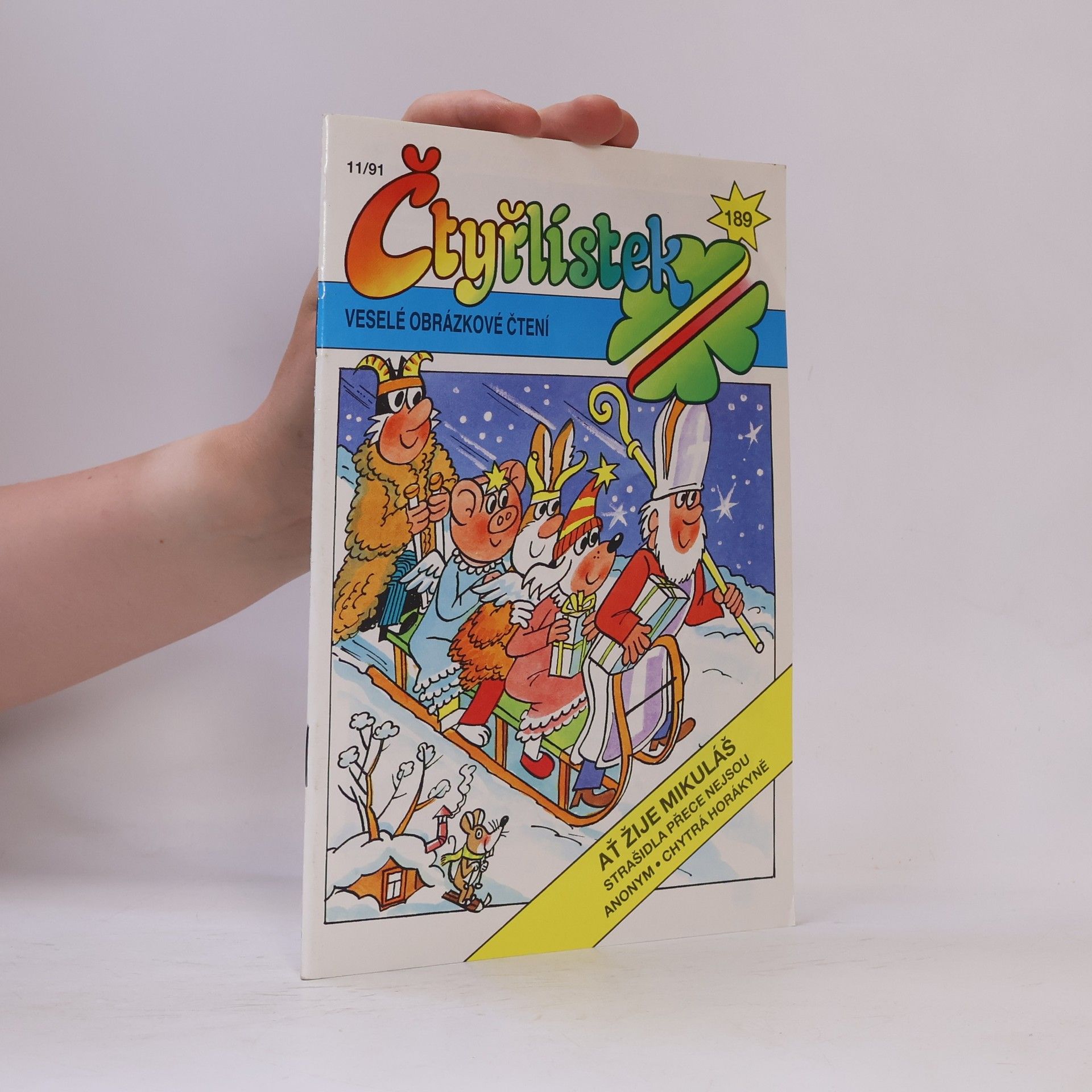 Kolektiv autorů Čtyřlístek 189. 11/1991