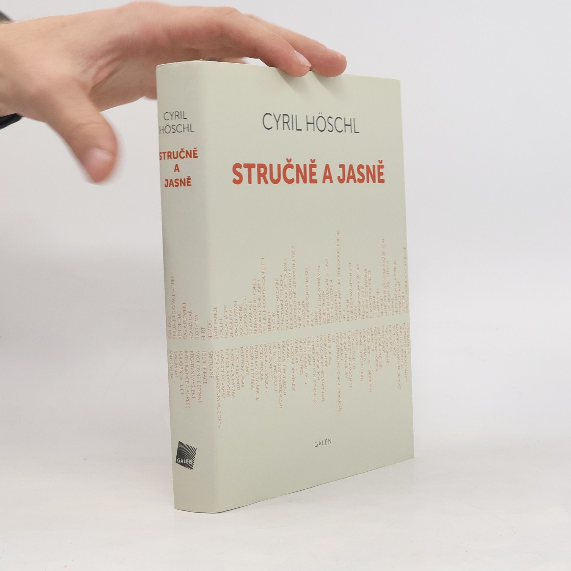 Cyril Höschl Stručně a jasně. (Sloupky z časopisu Reflex)