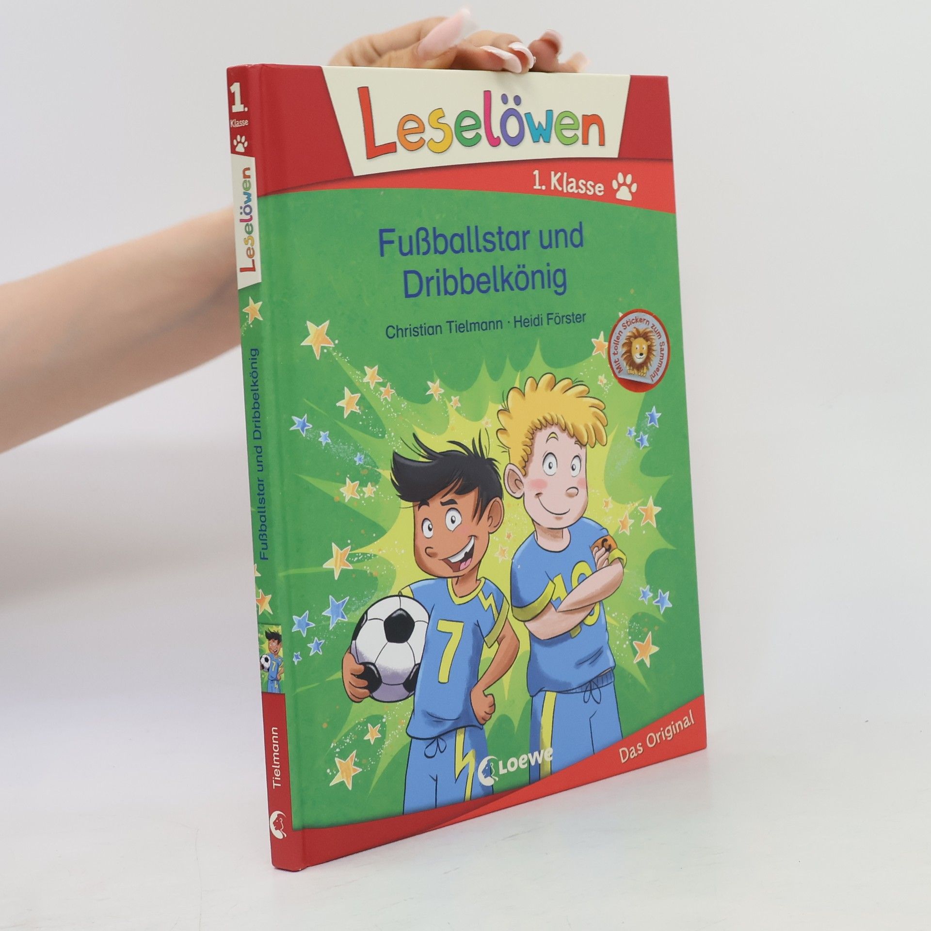Christian Tielmann Leselöwen 1. Klasse - Fußballstar und Dribbelkönig
