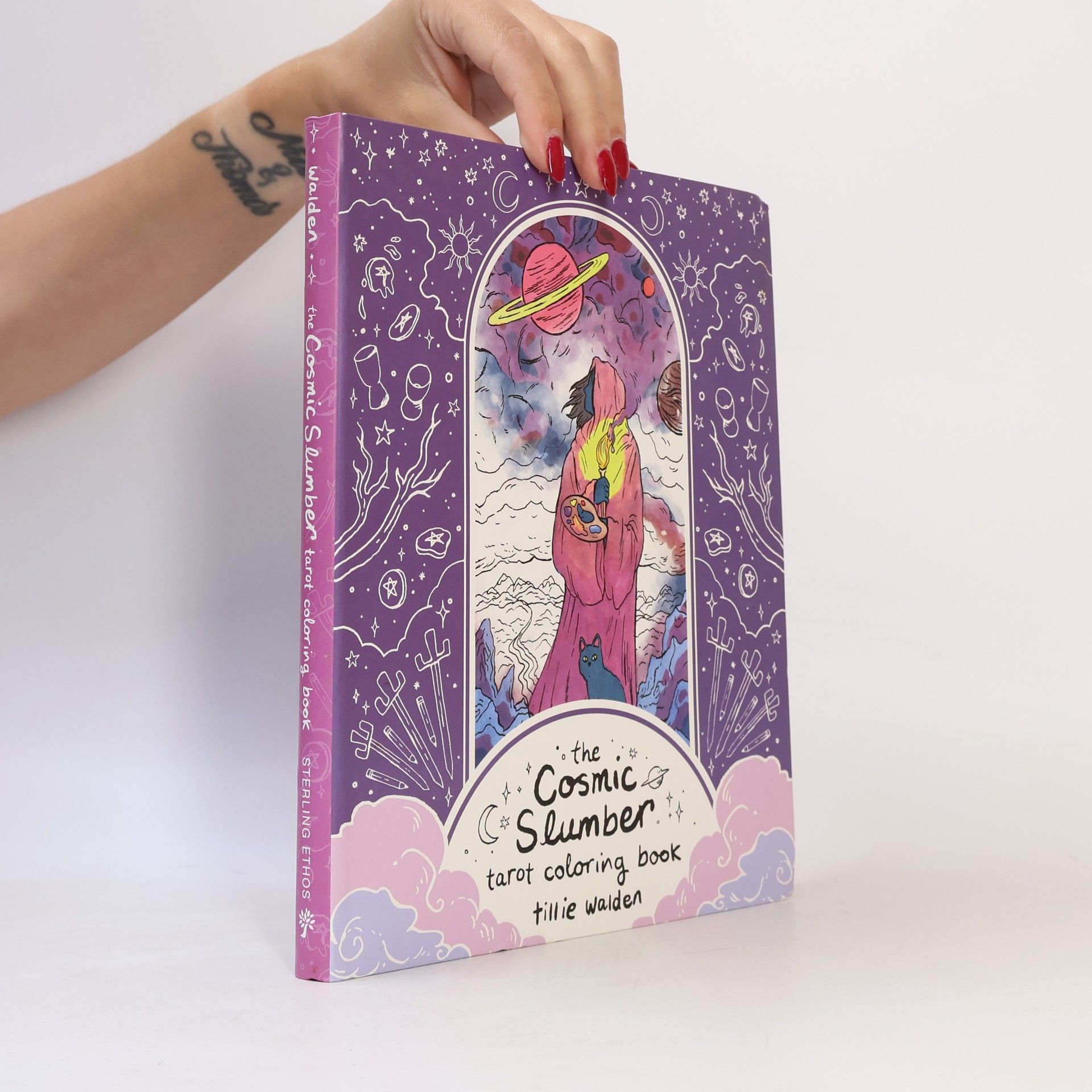 Tillie Walden Cosmic Slumber Tarot Coloring Book
