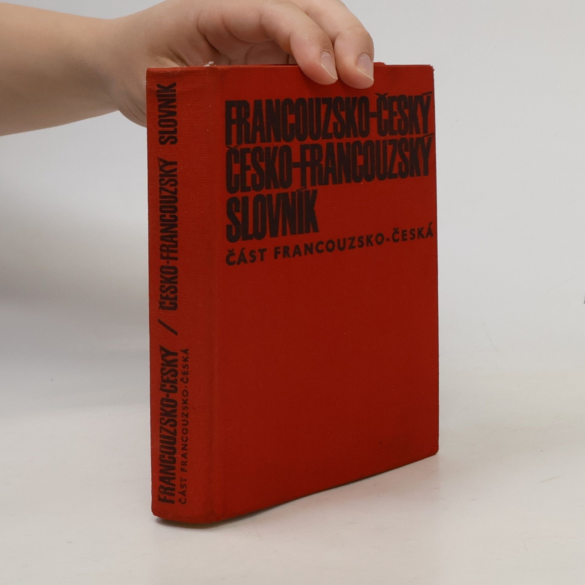 Vladimír Buben Francouzsko-český česko-francouzský slovník