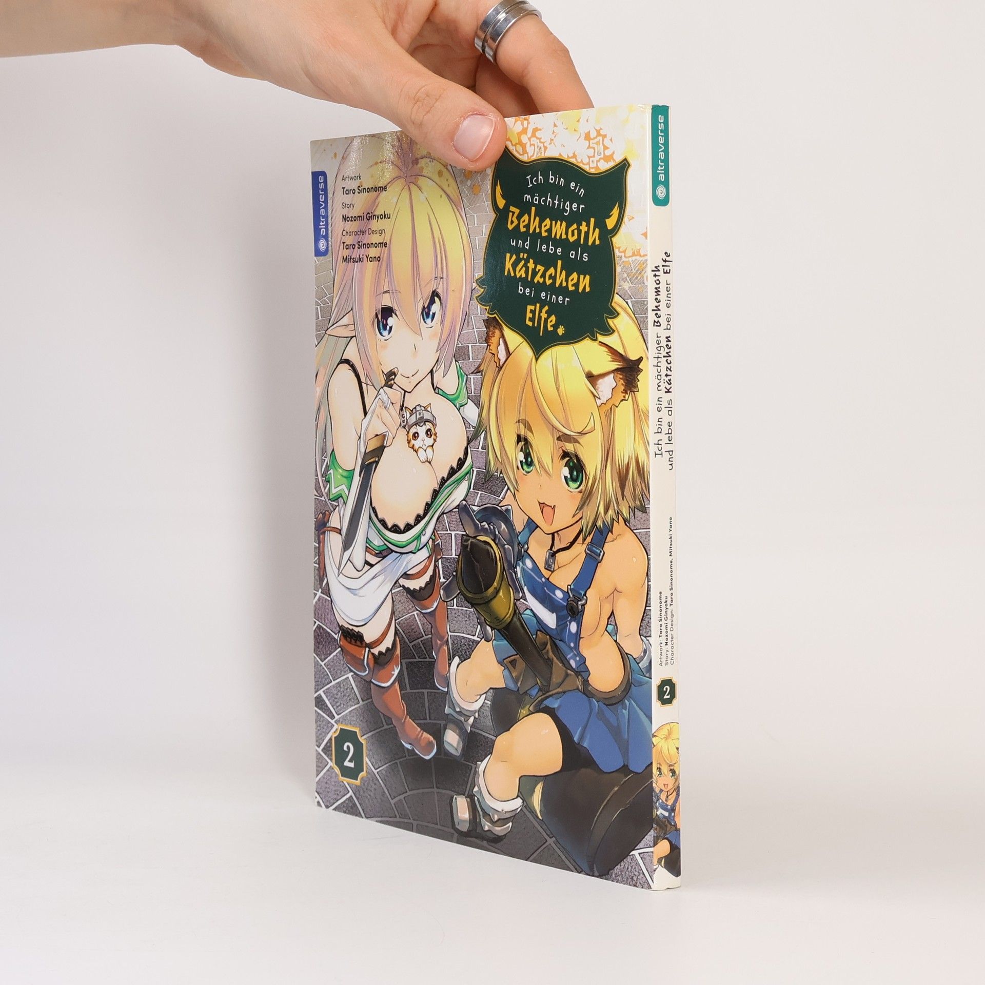 Mitsuki Yano Ich bin ein mächtiger Behemoth und lebe als Kätzchen bei einer Elfe 02
