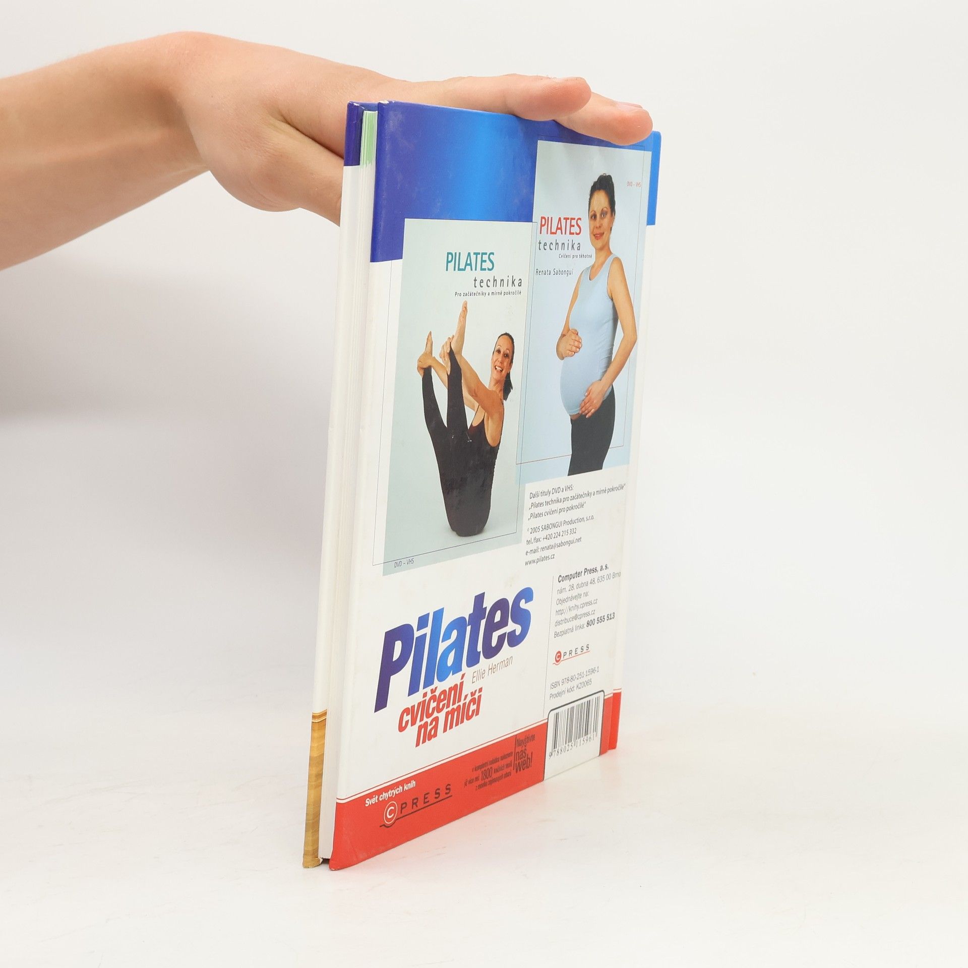 Ellie Herman Pilates cvičení na míči: Jak si zpevnit a zformovat celou postavu