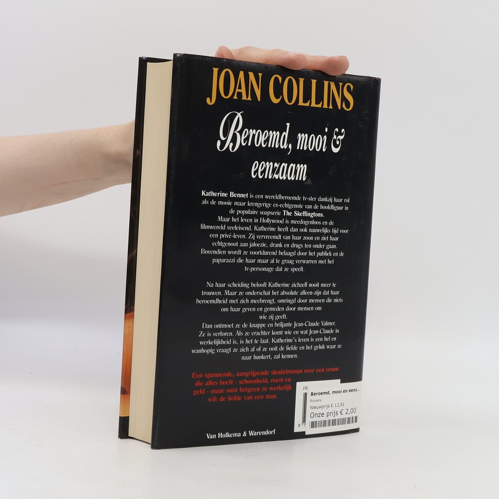 Joan Collins Beroemd, mooi en eenzaam