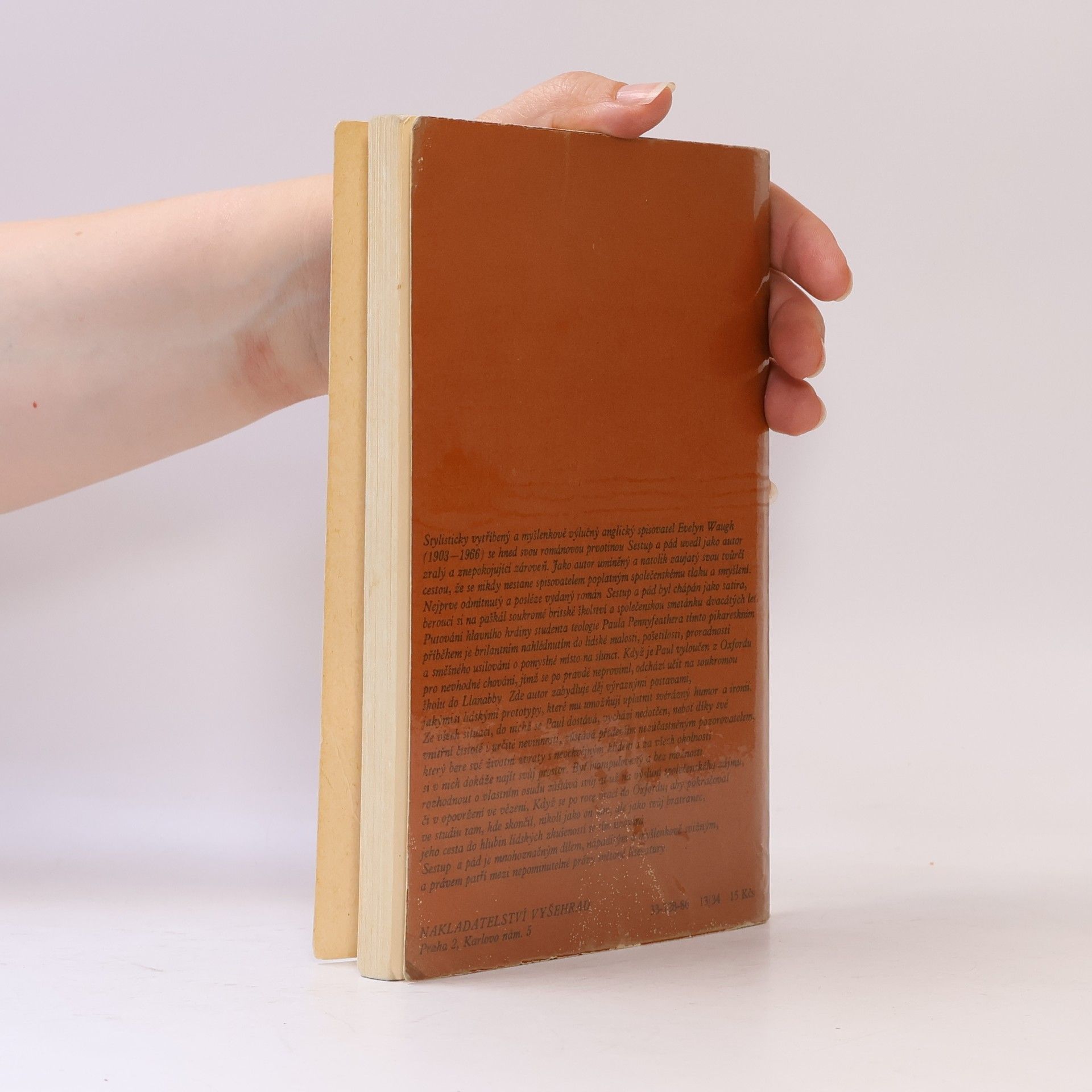 Evelyn Waugh Sestup a pád