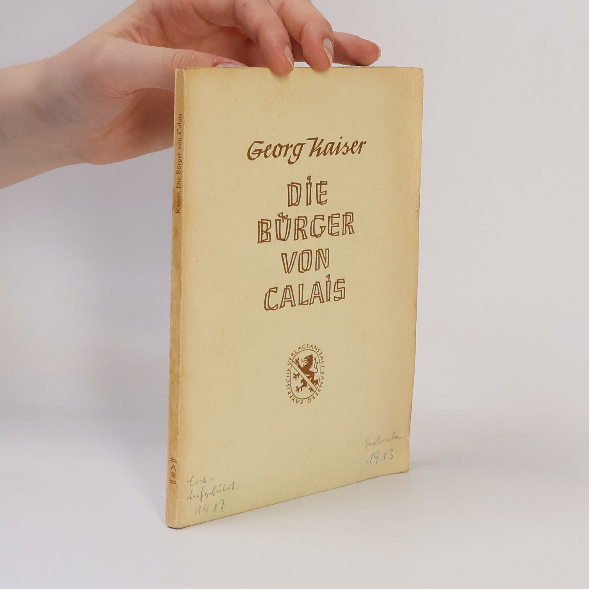 Georg Kaiser Die Bürger von Calais