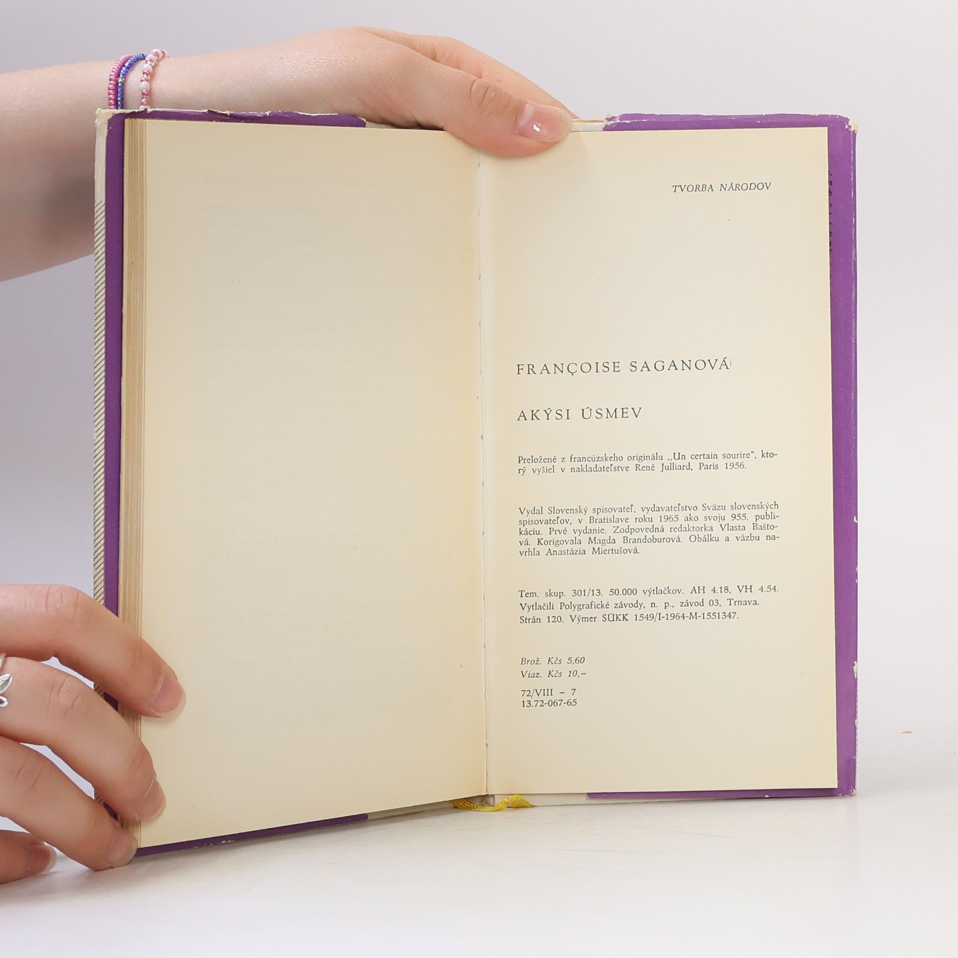 Françoise Sagan Akýsi úsmev