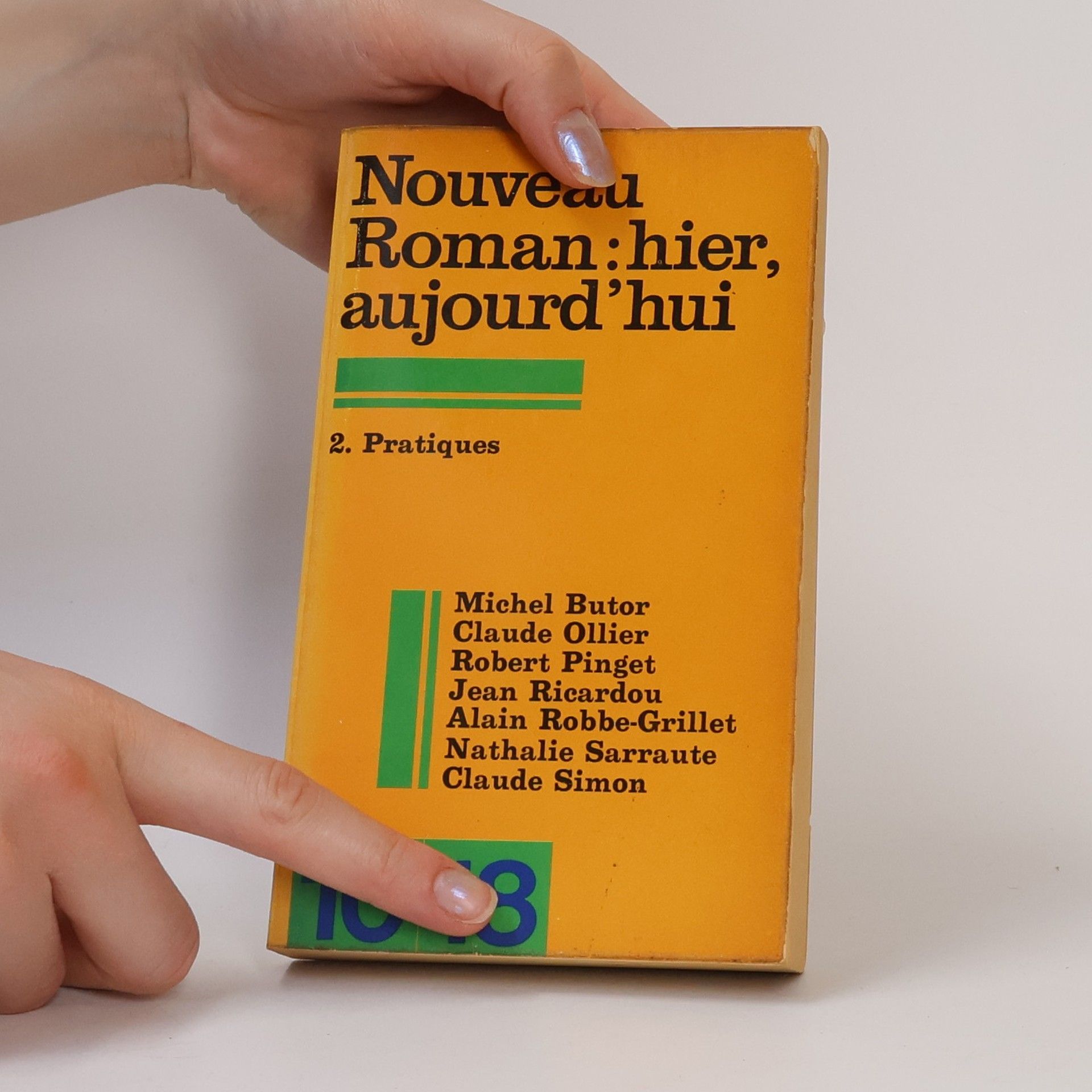 Kolektiv autorů Nouveau Roman: hier, aujourd'hui 2.