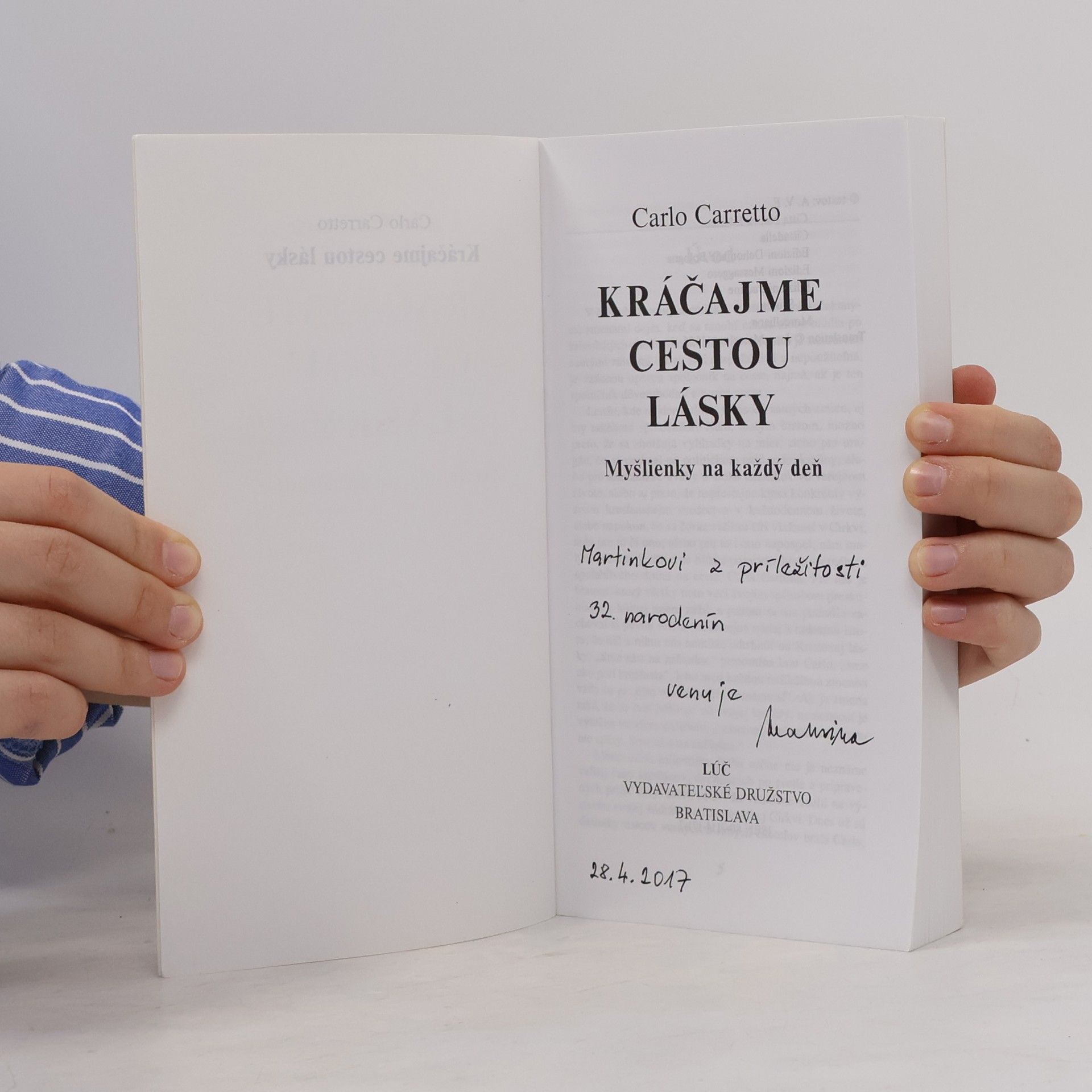 Carlo Carretto Kráčajme po ceste lásky