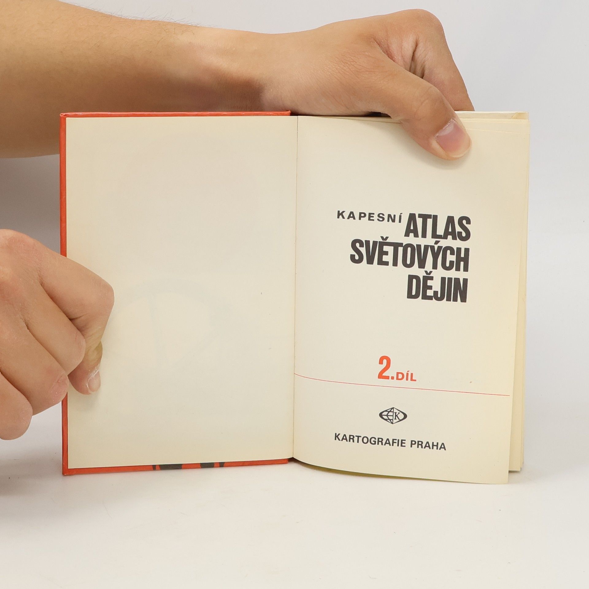 Collectif d'auteurs Kapesní atlas světových dějin 2