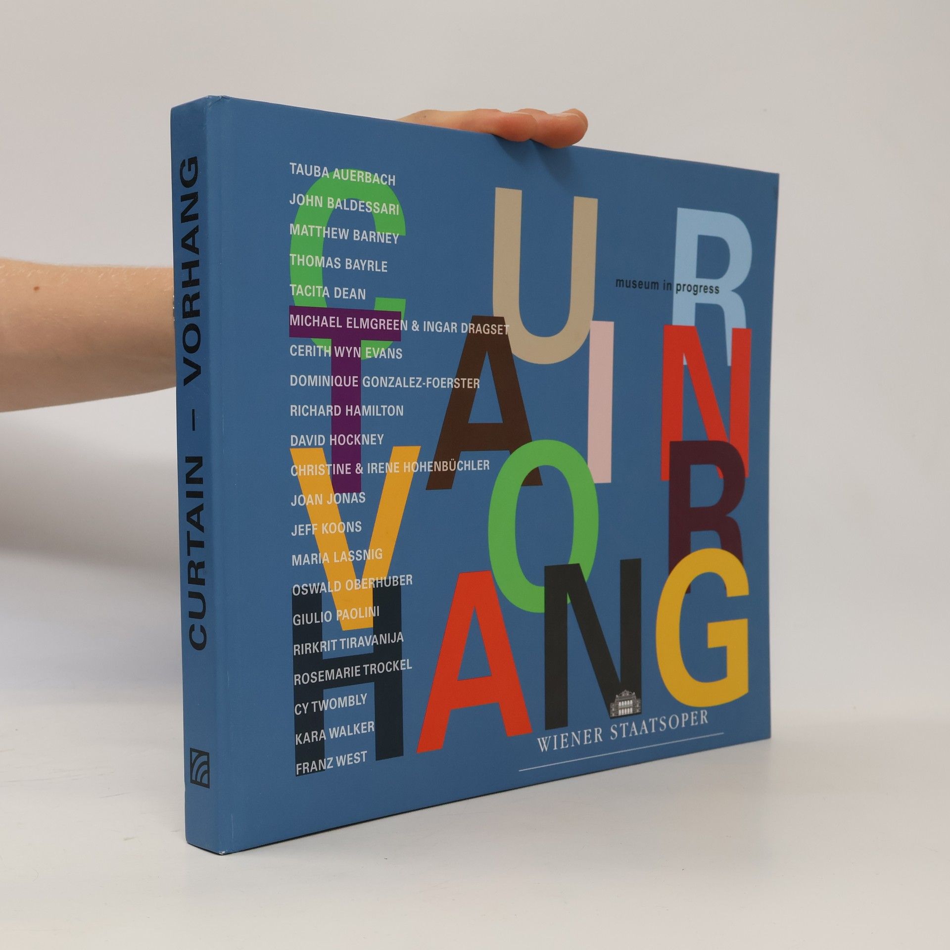 Tauba Auerbach Curtain - Vorhang