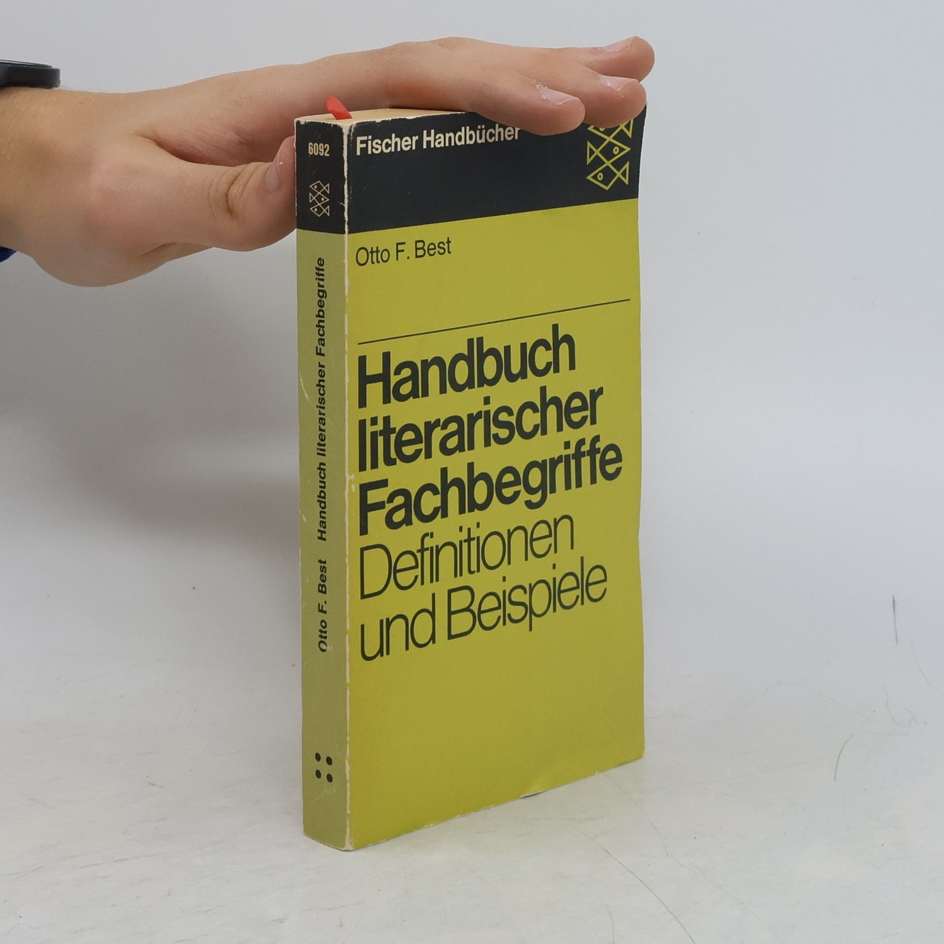 Otto Ferdinand Best Handbuch literarischer Fachbegriffe