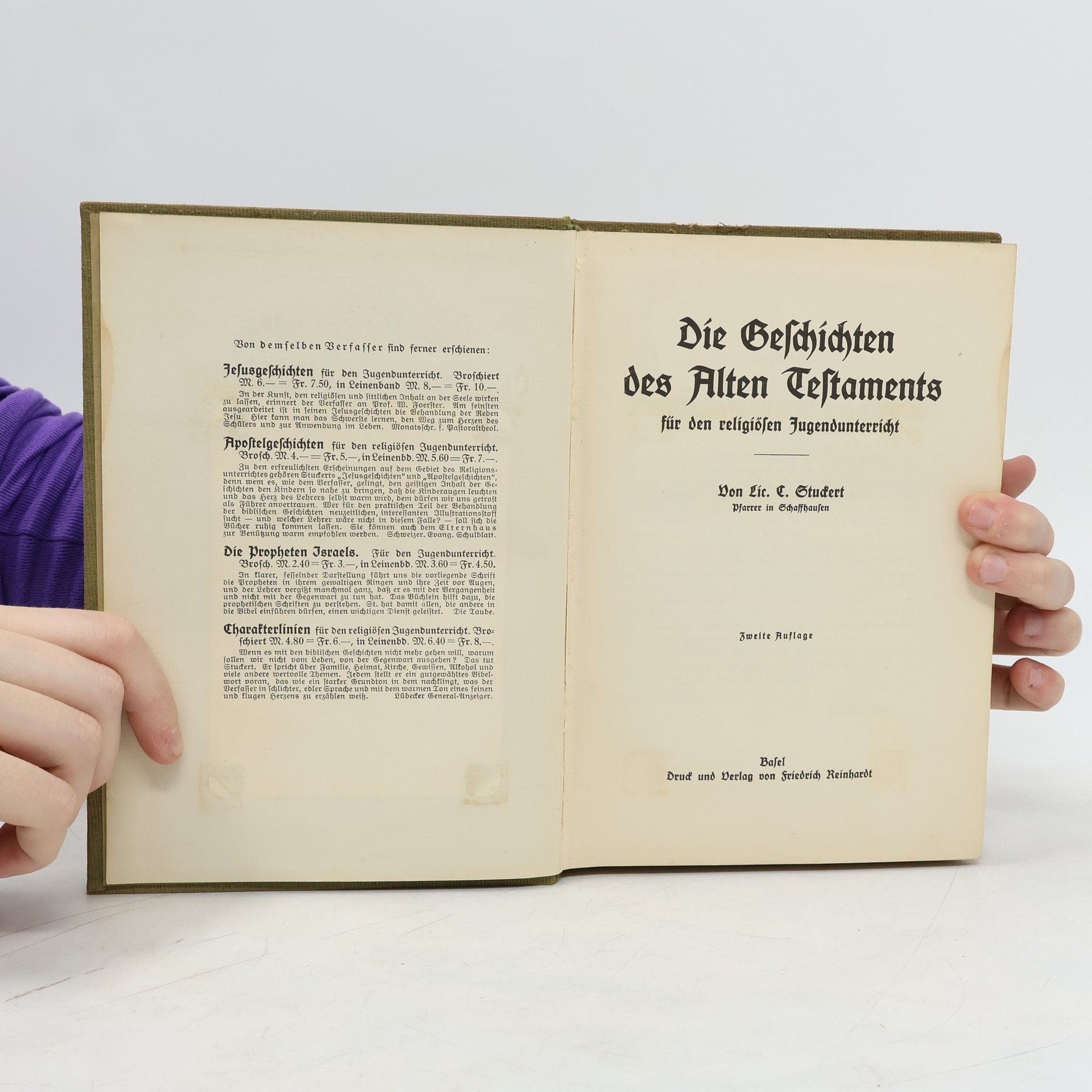 C. Stuckert Stuckert, Die Geschichten des Alten Testaments