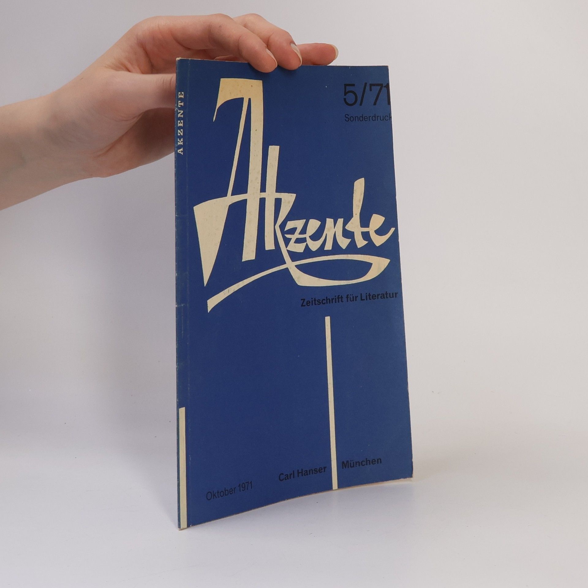 Autorenkollektiv Akzente: Zeitschrift für Dichtung
