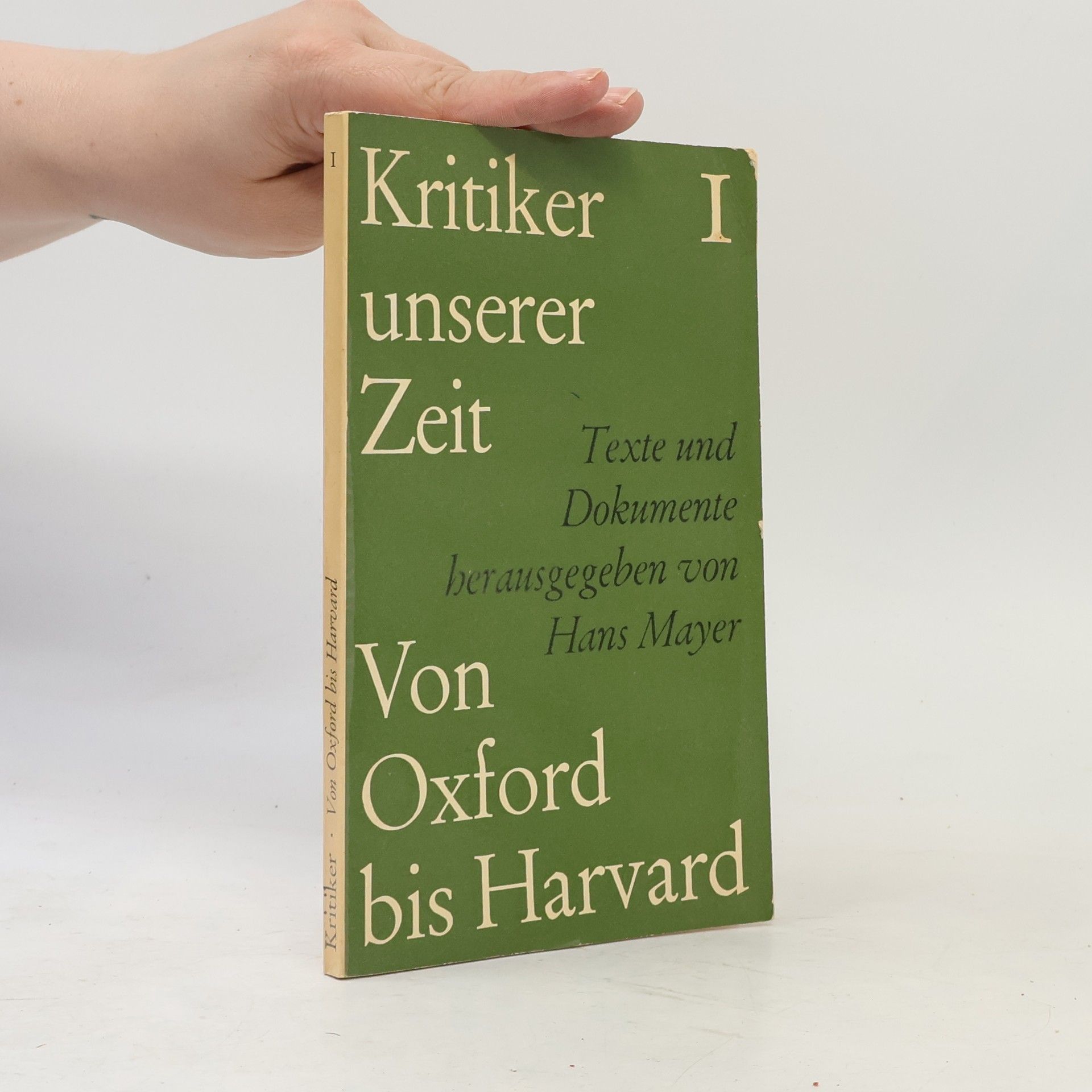 Autorenkollektiv Kritiker unserer Zeit I.