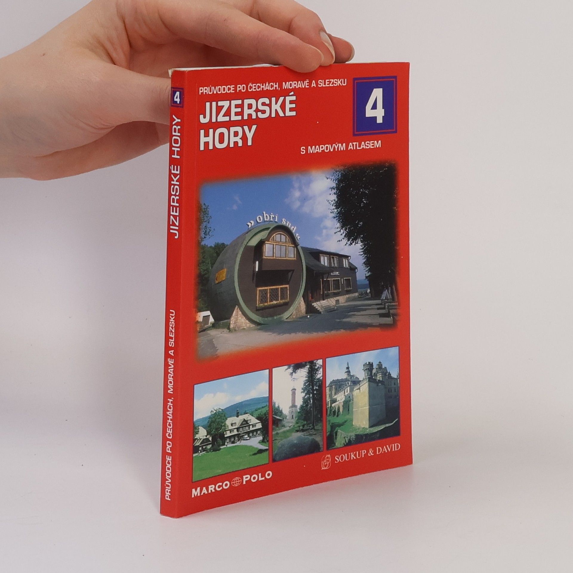 Petr David Jizerské hory s mapovým atlasem