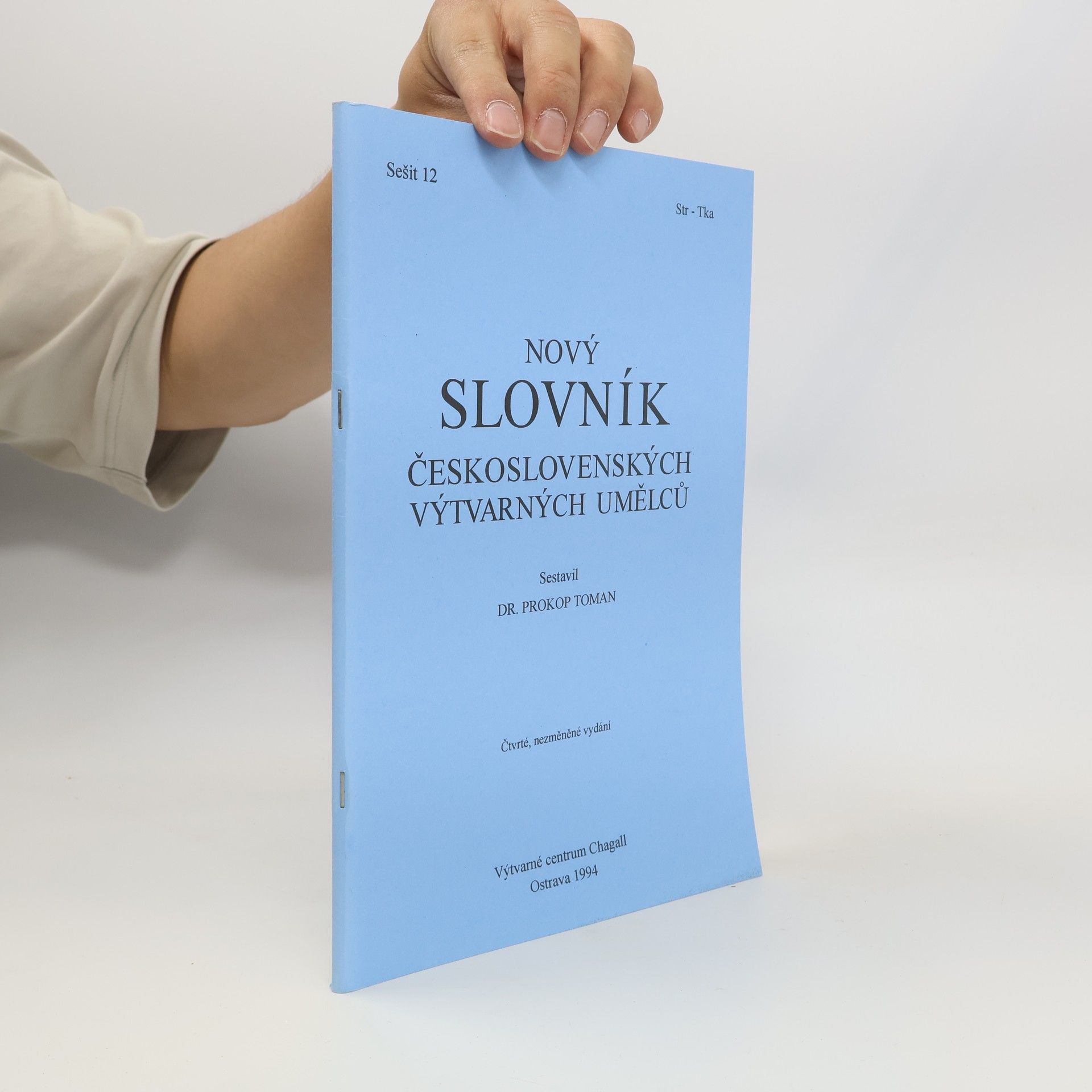 Prokop Toman Nový slovník československých výtvarných umělců