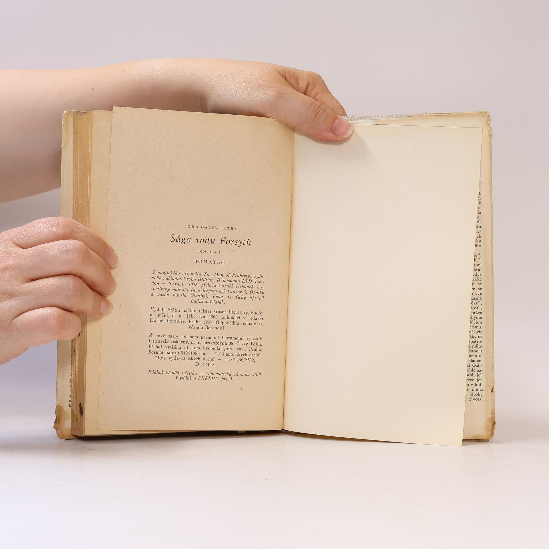 John Galsworthy Sága rodu Forsytů I. Bohatec