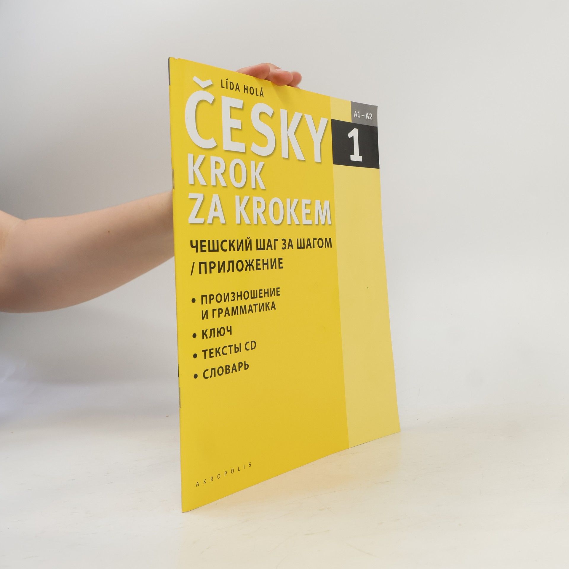 Lída Holá Česky krok za krokem 1. A1-A2 (Jen příloha)