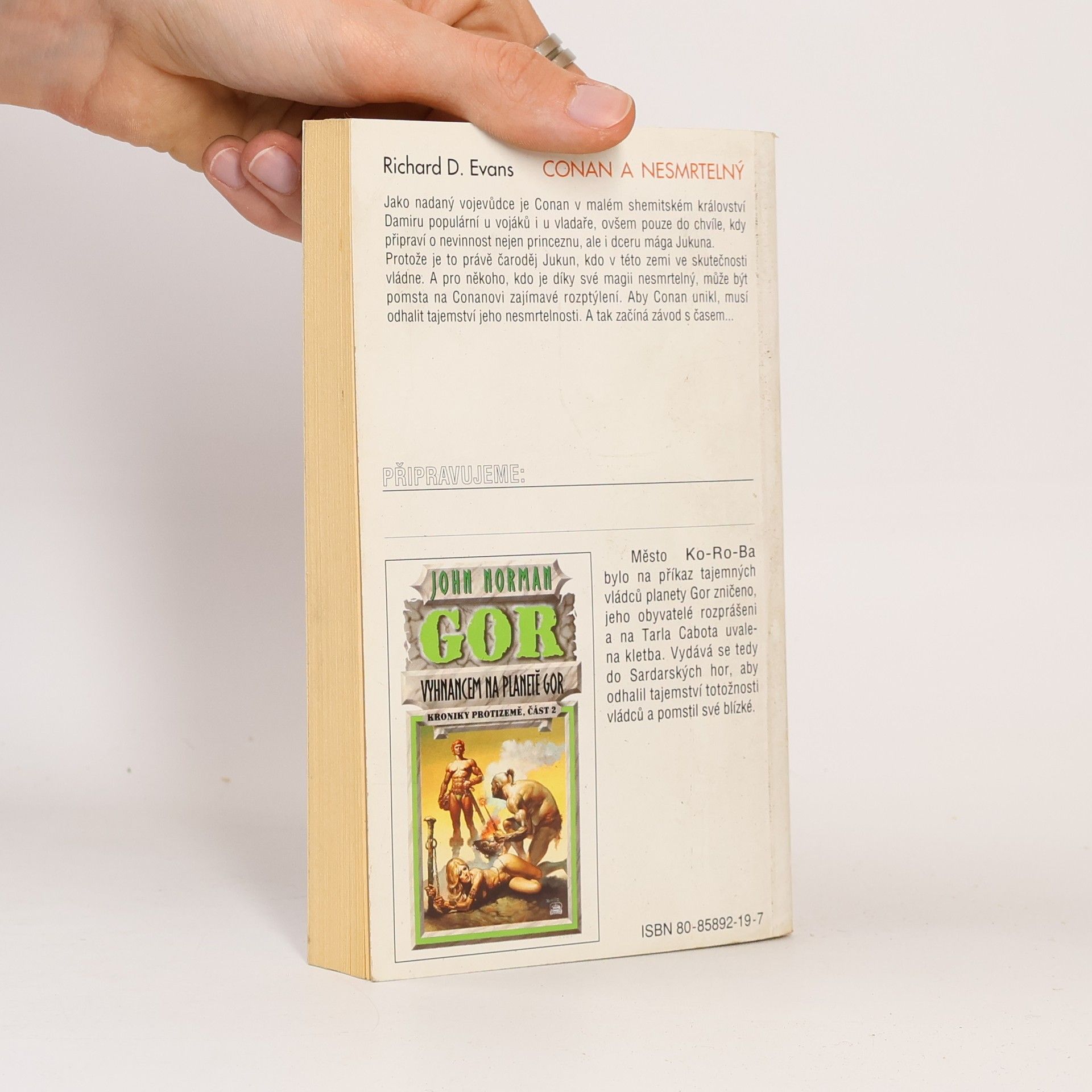 Richard D. Evans Conan a Nesmrtelný