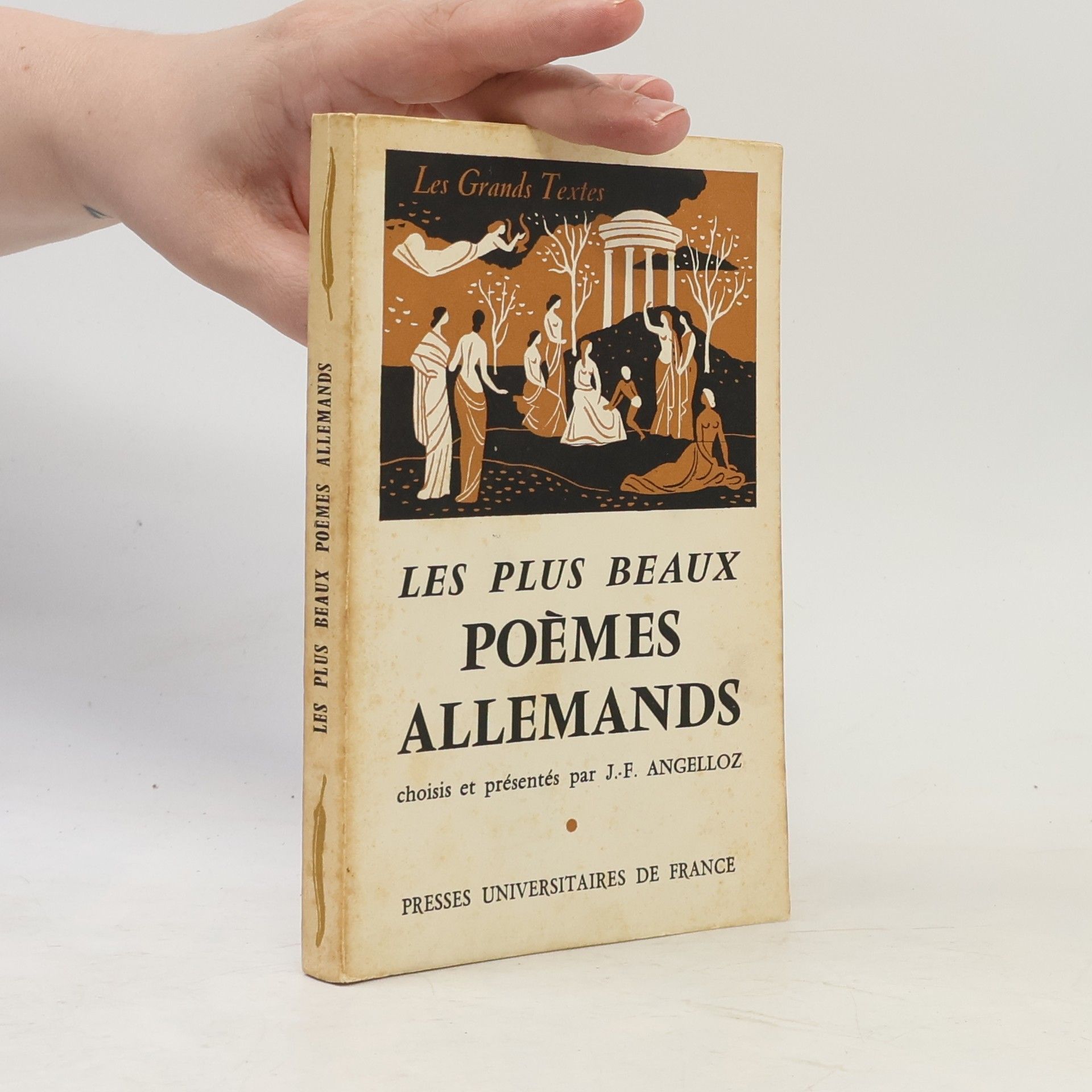J. F. Angelloz Le plus beaux poèmes allemands