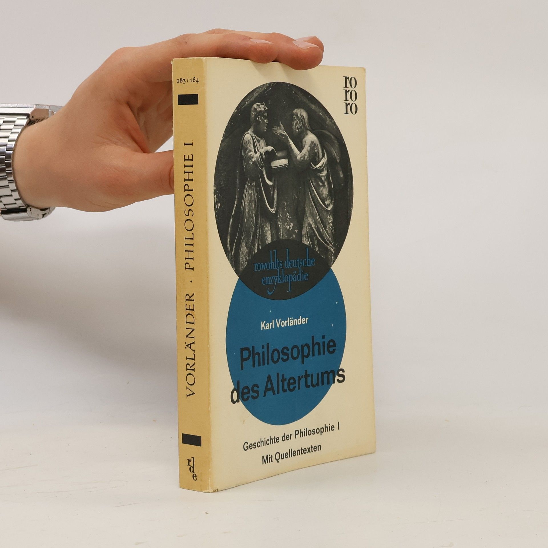 Karl Vorländer Philosophie des Altertums