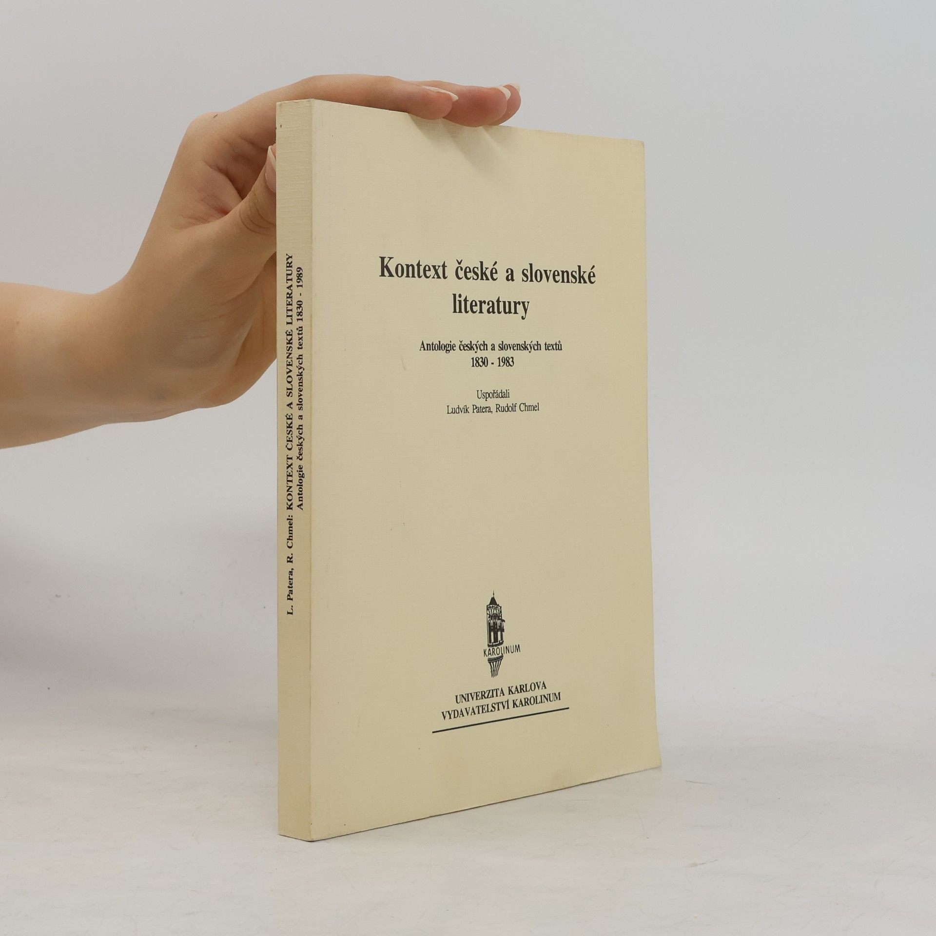 Kontext české a slovenské literatury : antologie českých a slovenských textů 1830-1983