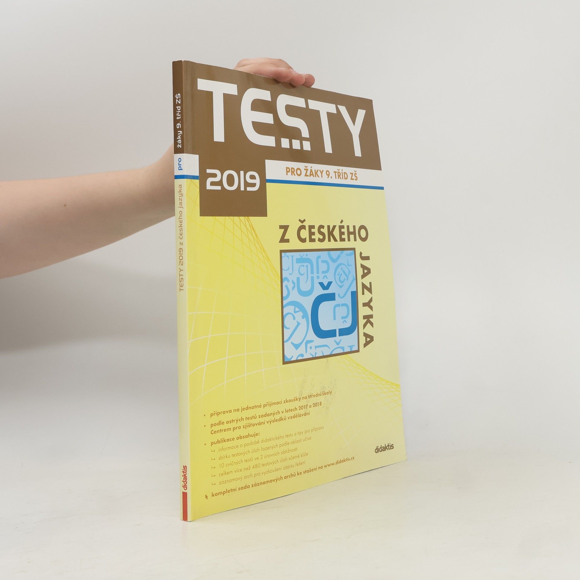 Kolektív autorov Testy z českého jazyka : pro žáky 9. tříd ZŠ