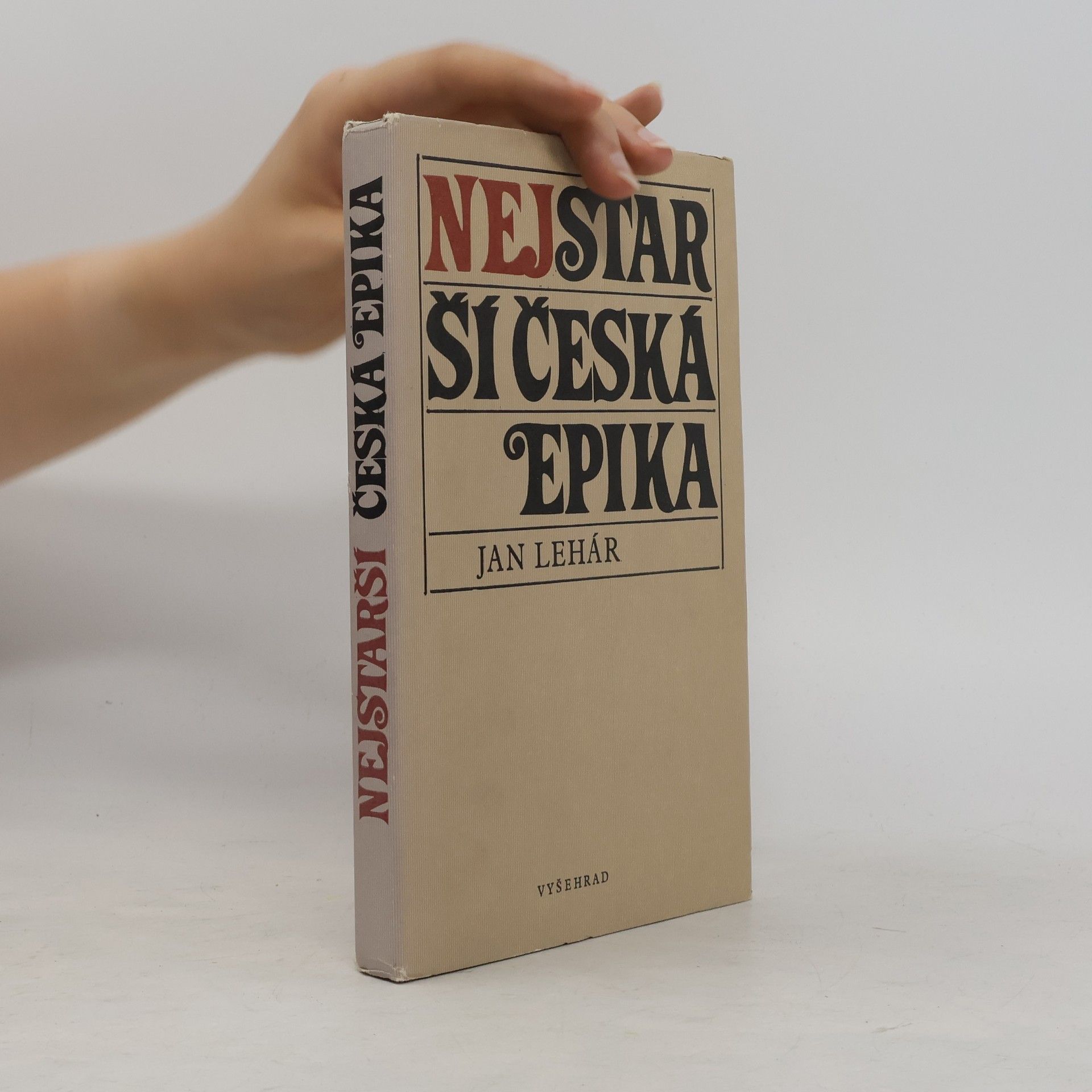 Jan Lehár Nejstarší česká epika