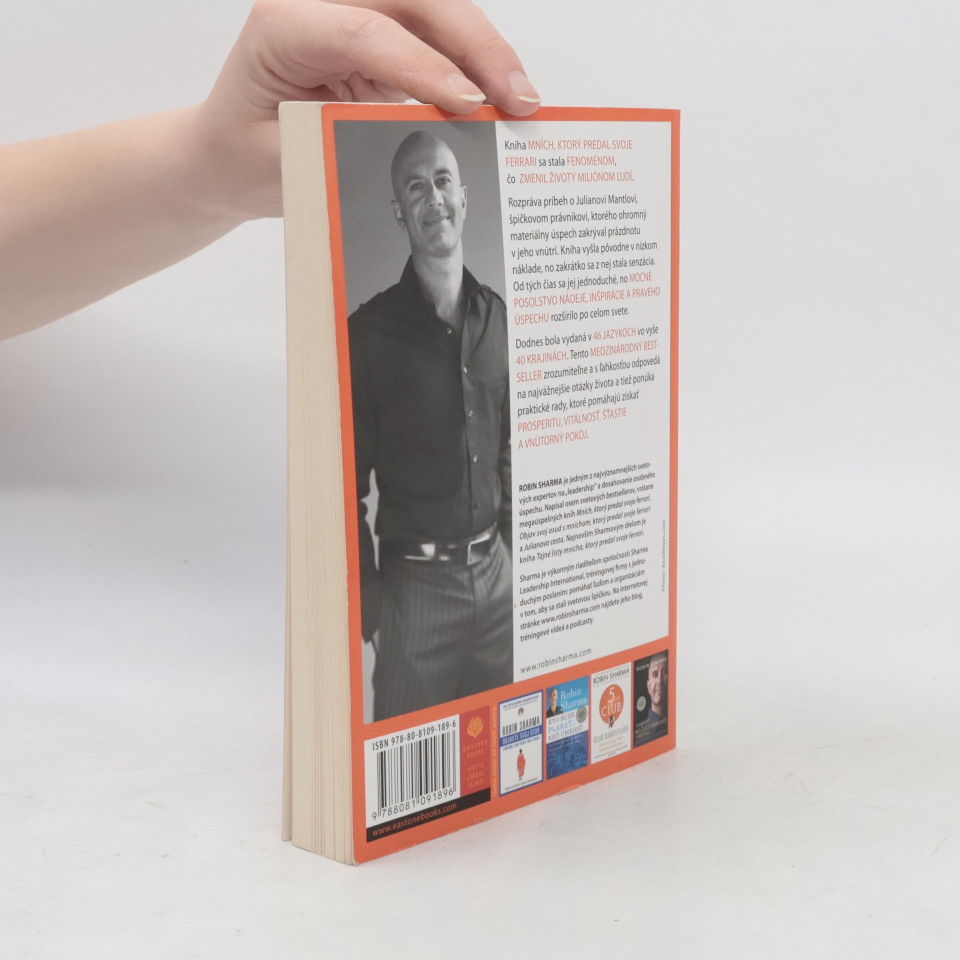 Robin Sharma Mních, ktorý predal svoje ferrari