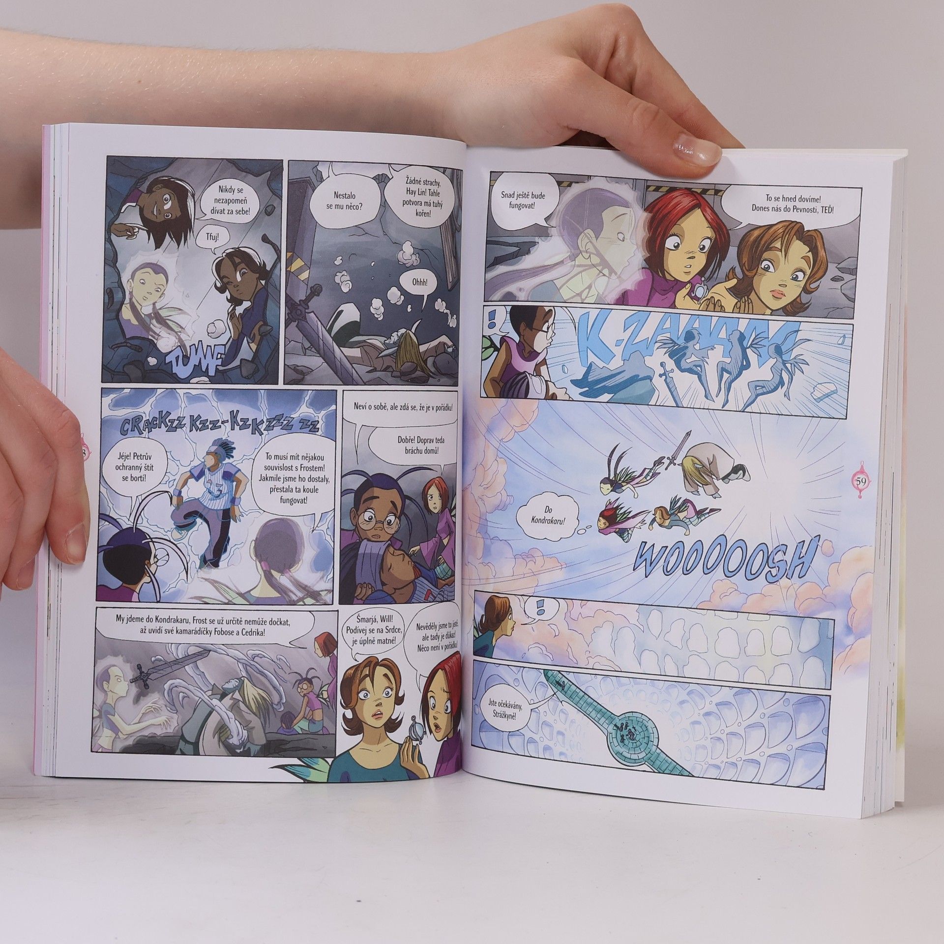 Elisabetta Gnone Čarodějky W.I.T.C.H : komiks 13-15