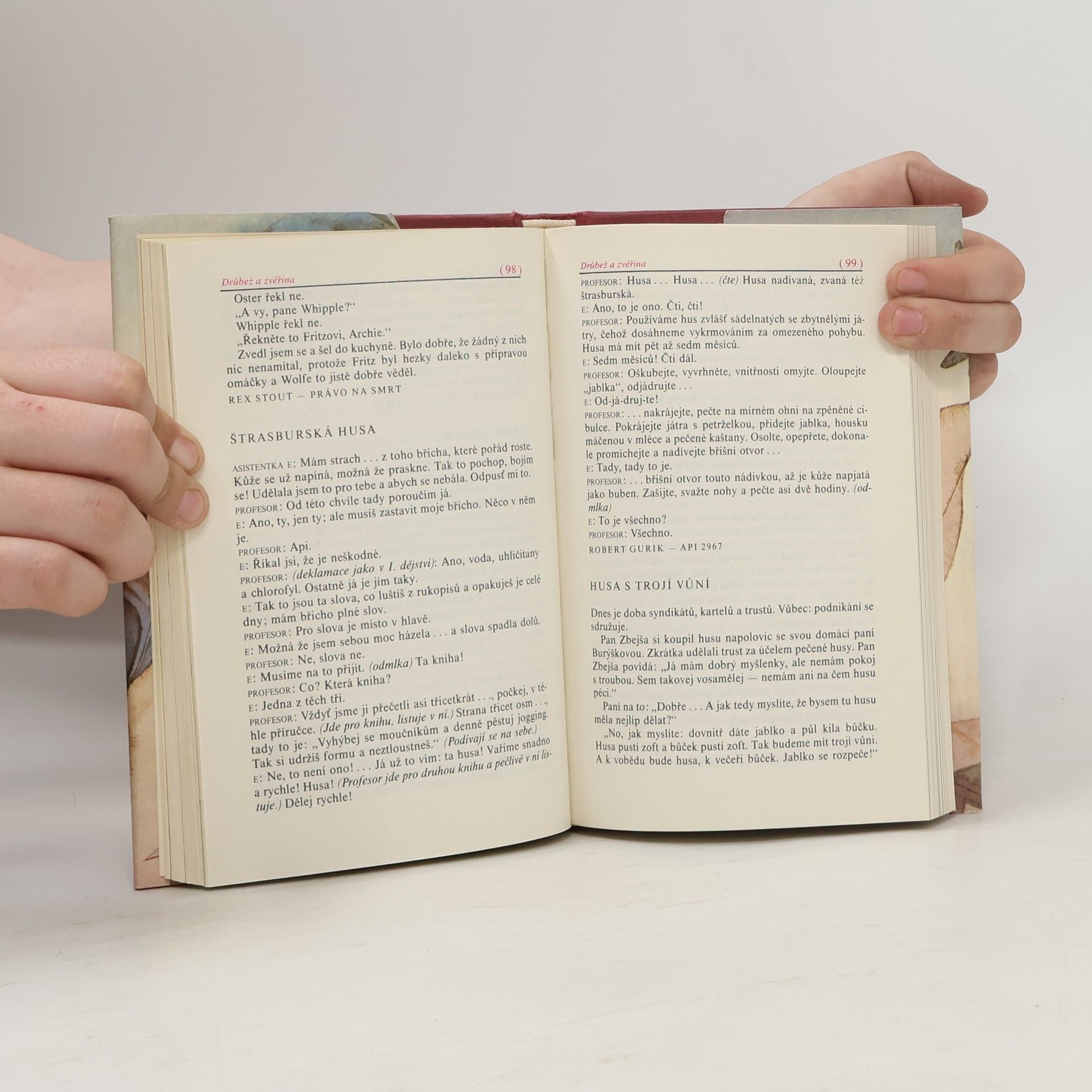 Jaroslava Jiskrová Kuchařské recepty vypsané z krásné literatury