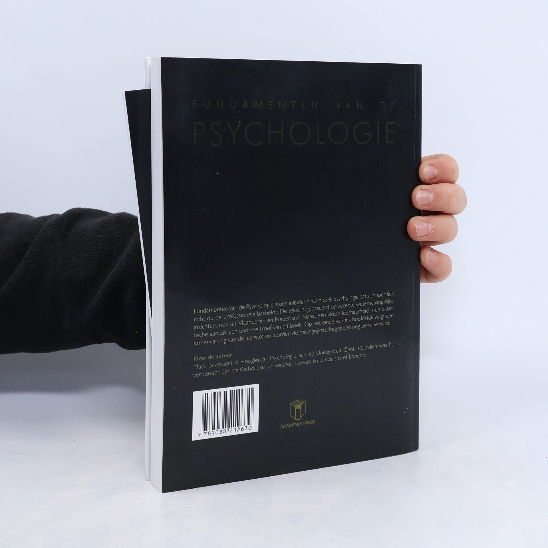 Marc Brysbaert Fundamenten van de psychologie