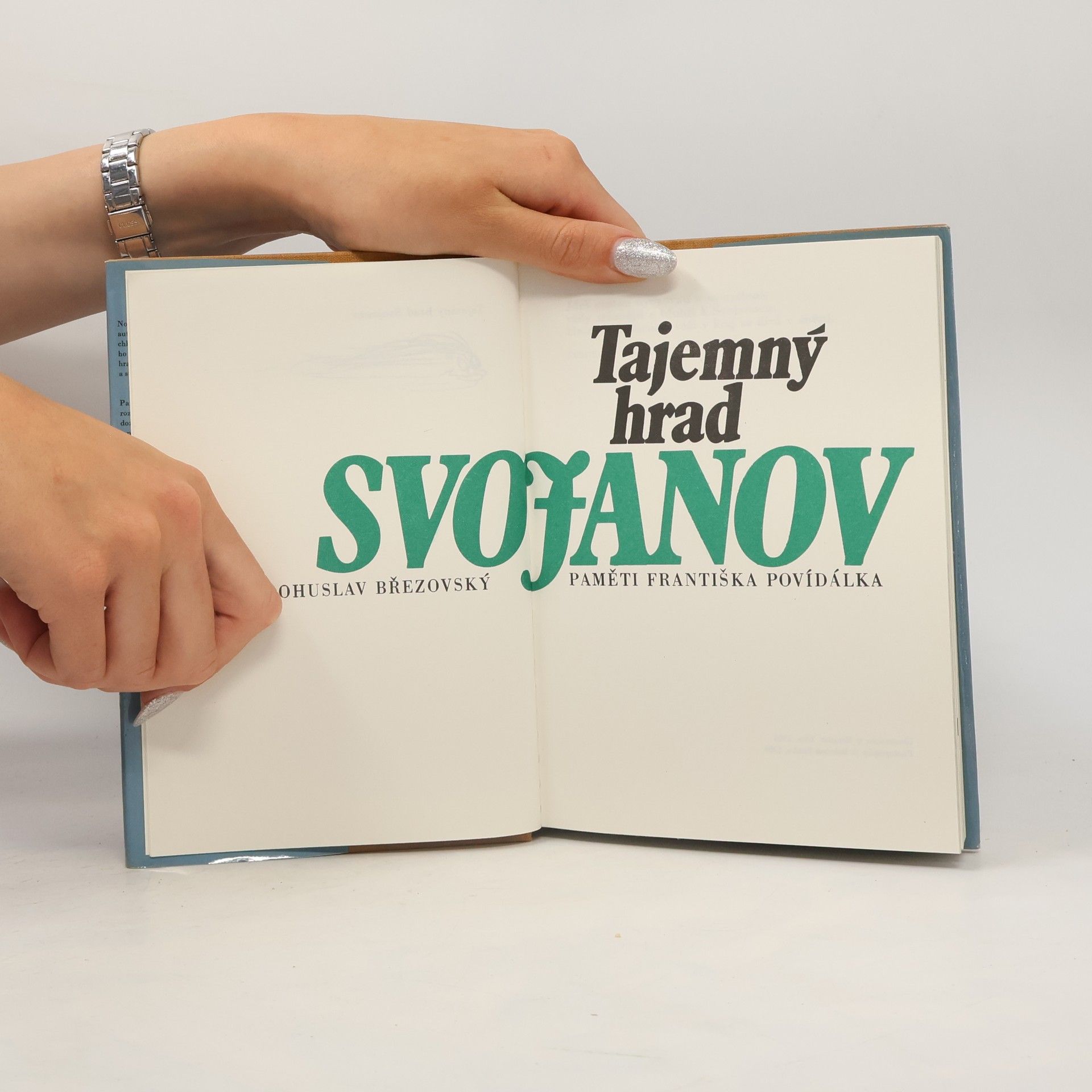 Bohuslav Březovský Tajemný hrad Svojanov
