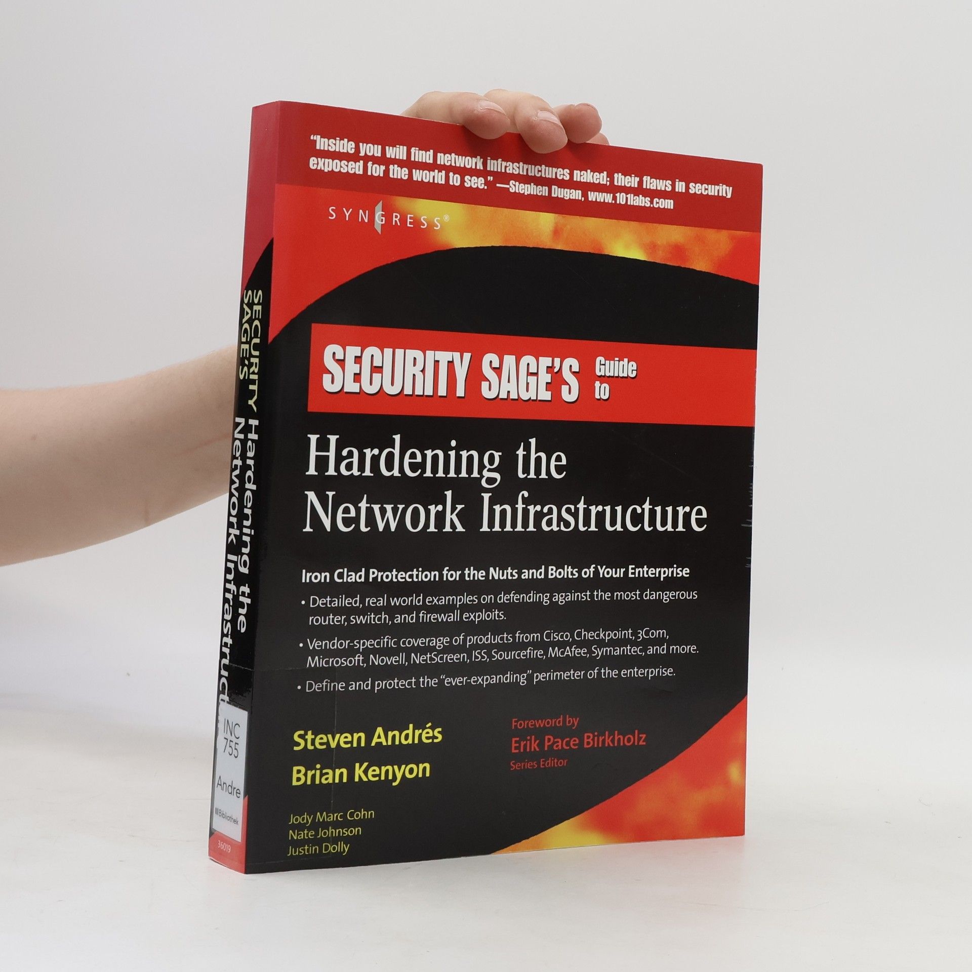 Nate Johnson Security Sage's Guide to Hardening the Network Infrastructure