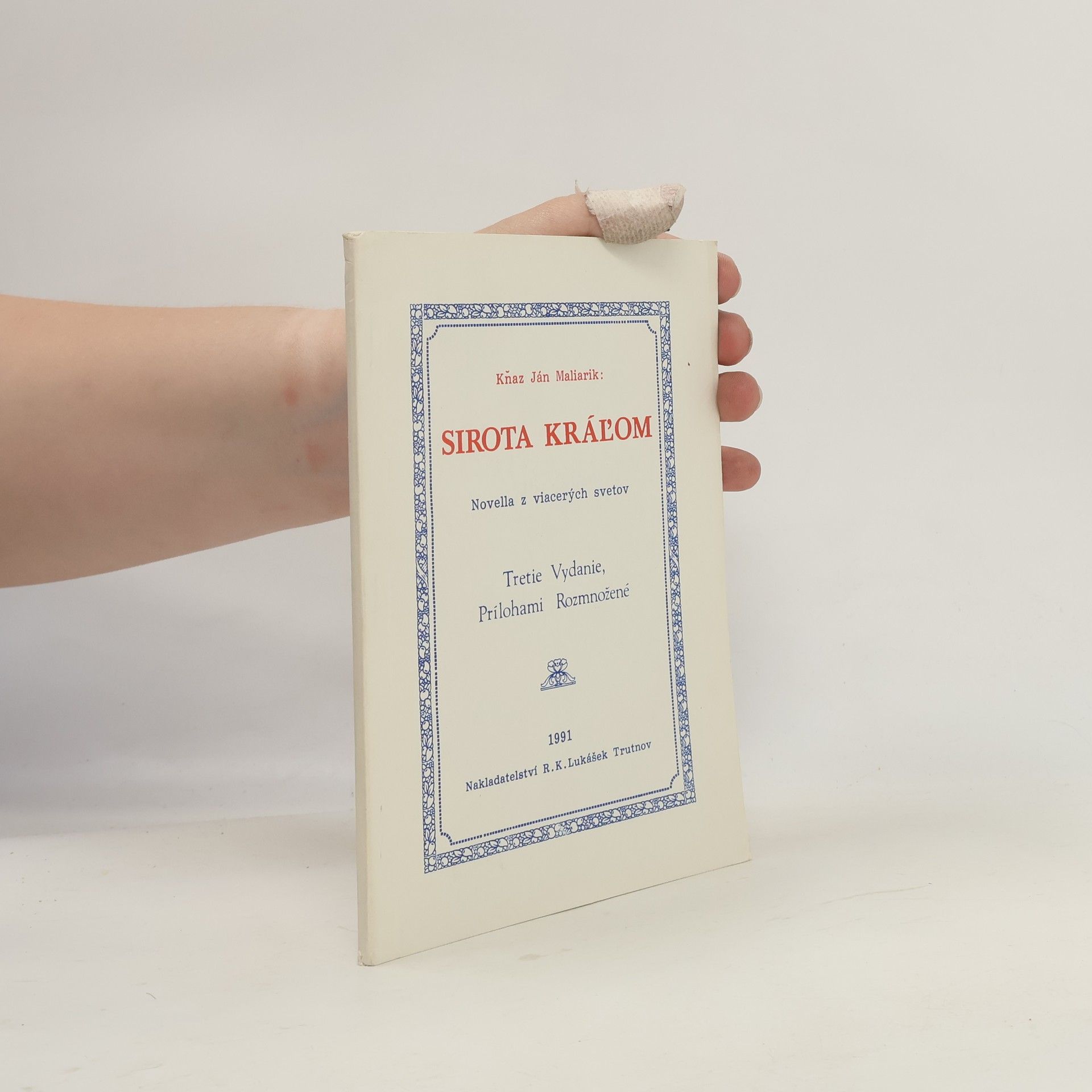 Sirota kráľom: novella z viacerých svetov